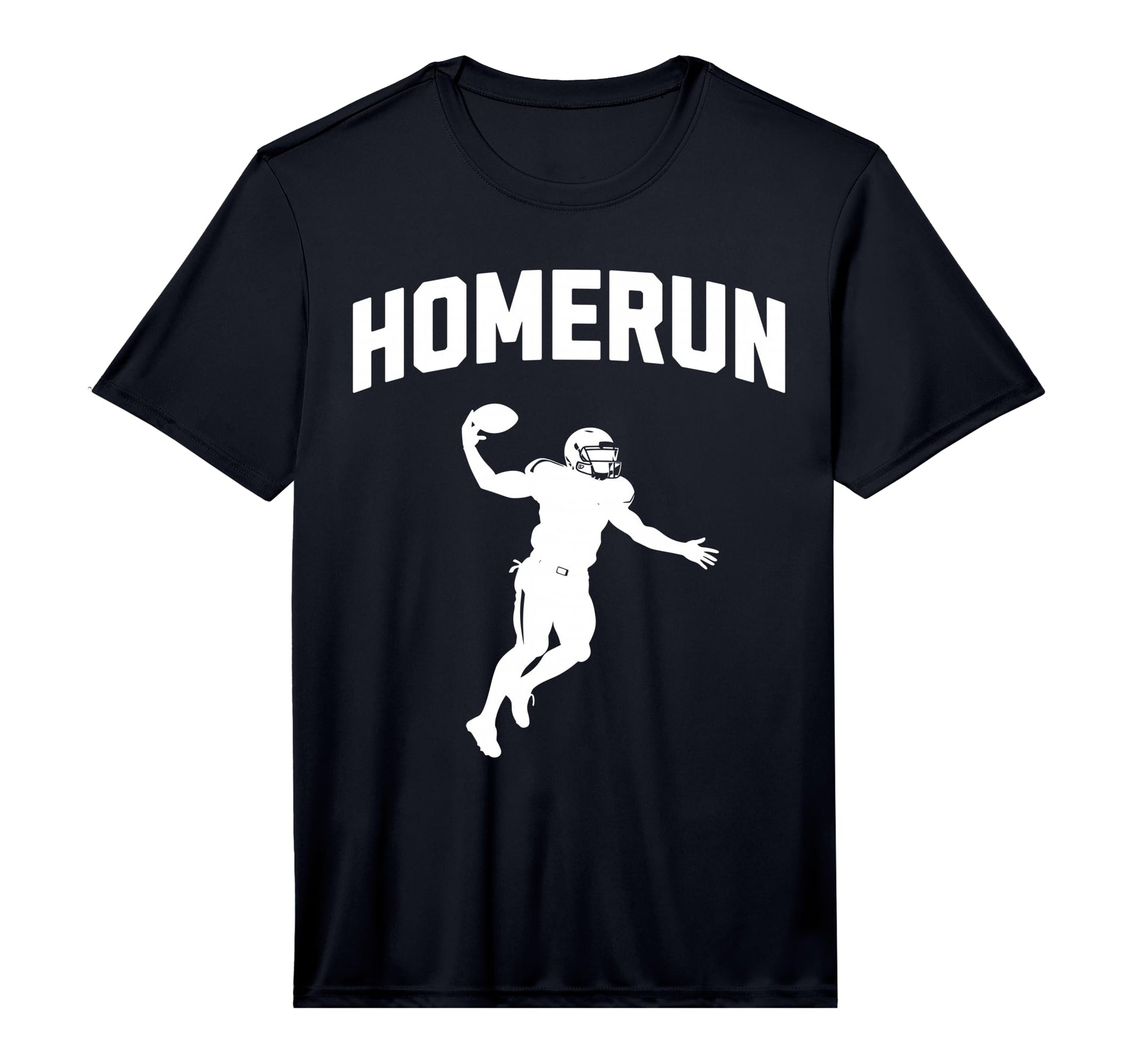 Funny Anti Sport Homerun Football T-Shirt - Fun Novelty Design for Adults - T-Shirt, Sweatshirt, Hoodie