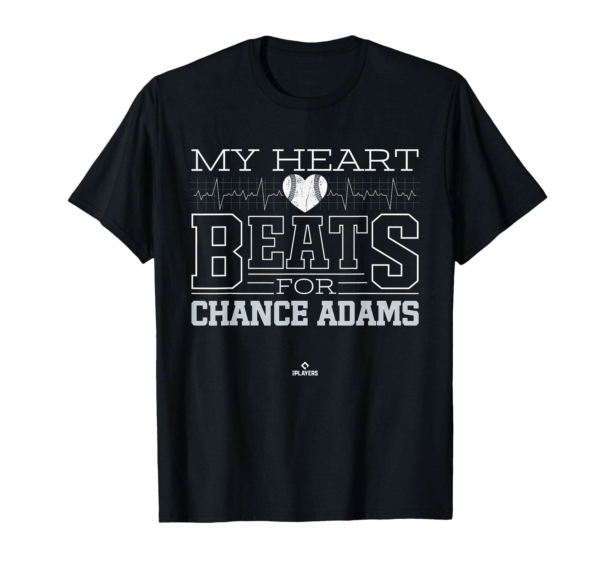 My Heart Beats Chance Adams Prospect T-Shirt - Casual Everyday Wear Unisex - T-Shirt, Sweatshirt, Hoodie