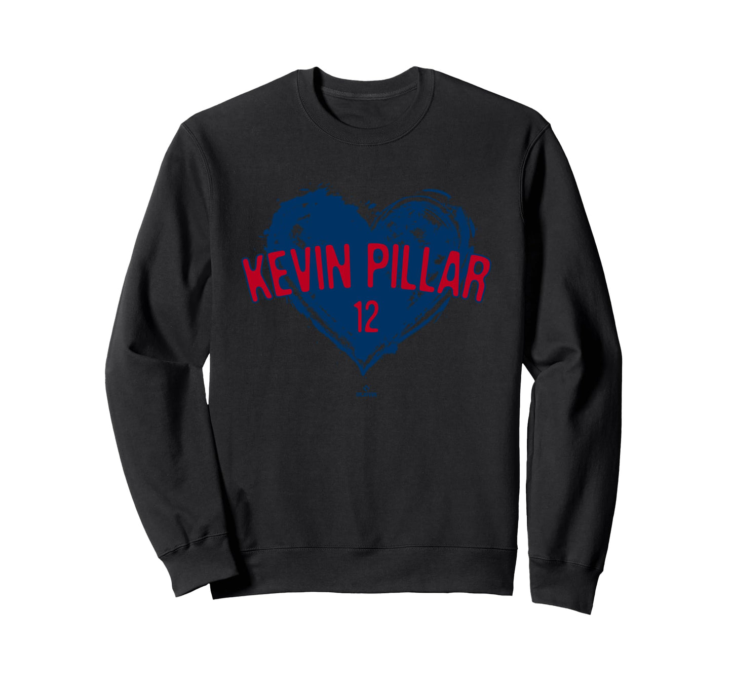 Distressed Heart Kevin Pillar Los Sweatshirt - Fun Novelty Design Unisex - T-Shirt, Sweatshirt, Hoodie
