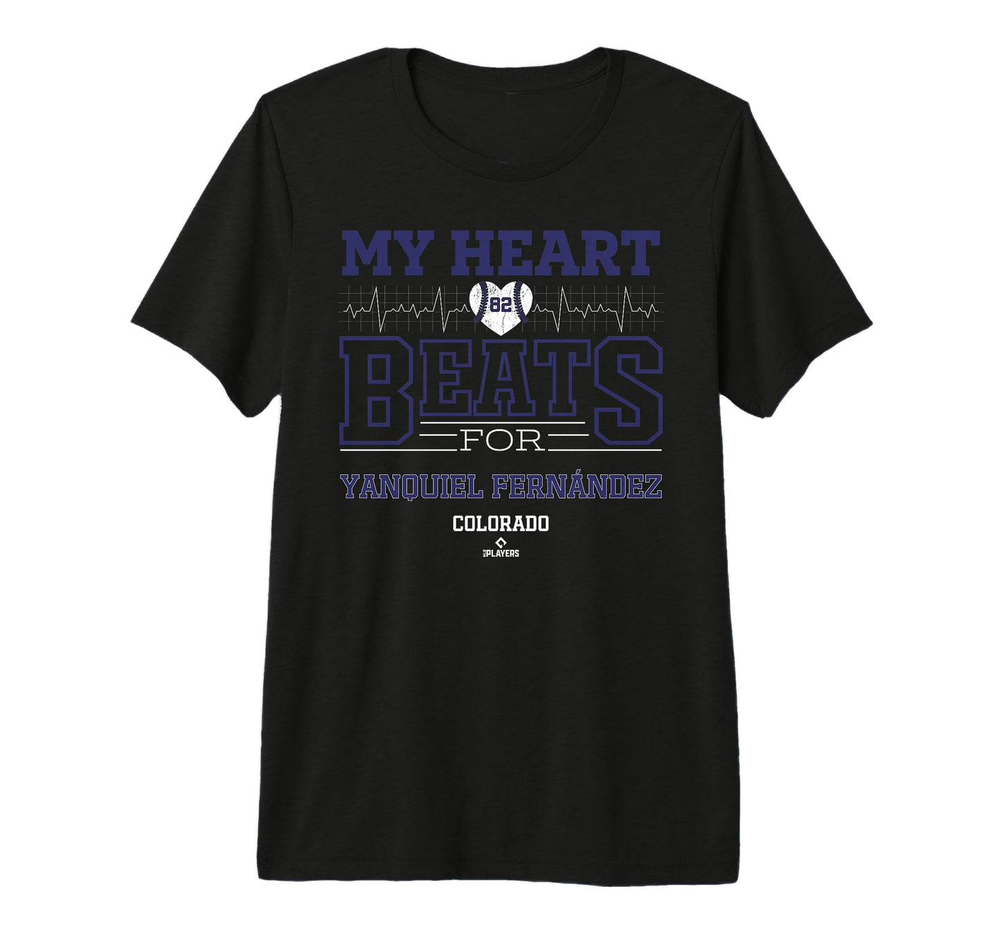 My Heart Beats Yanquiel Fern Ndez T-Shirt - Trendy Graphic Men Women - T-Shirt, Sweatshirt, Hoodie