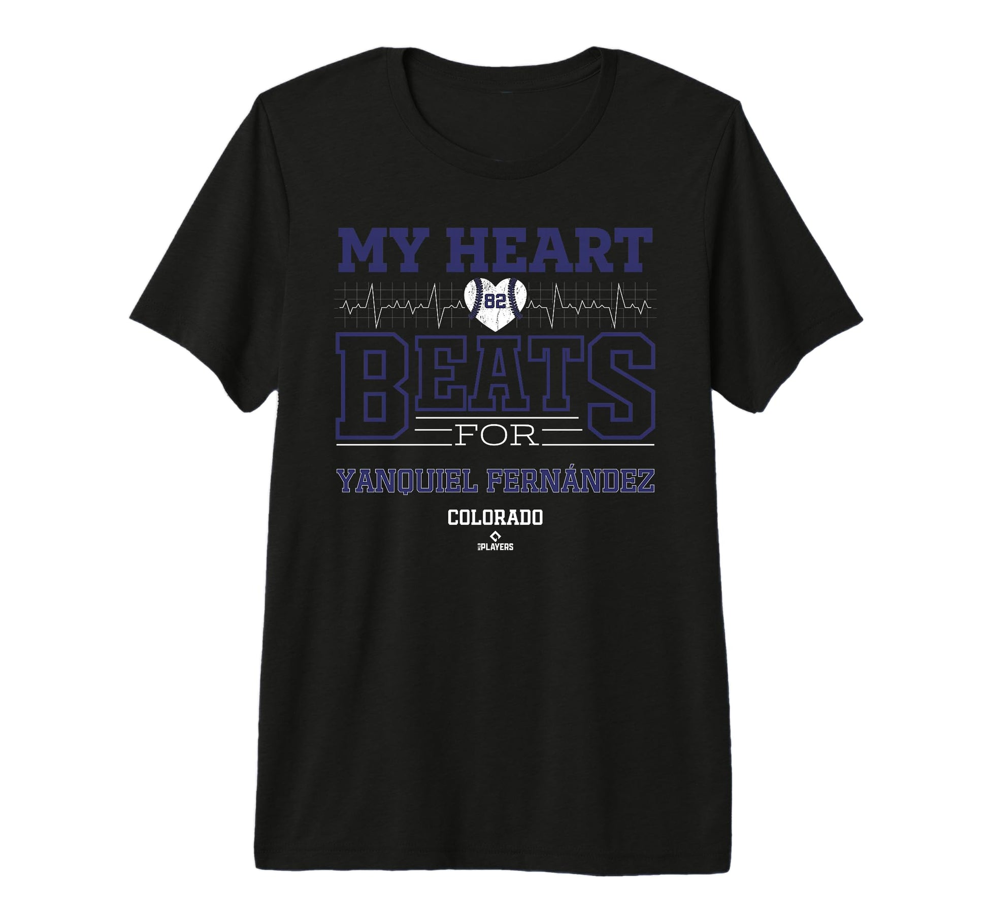 My Heart Beats Yanquiel Fern Ndez T-Shirt - Trendy Graphic Men Women - T-Shirt, Sweatshirt, Hoodie