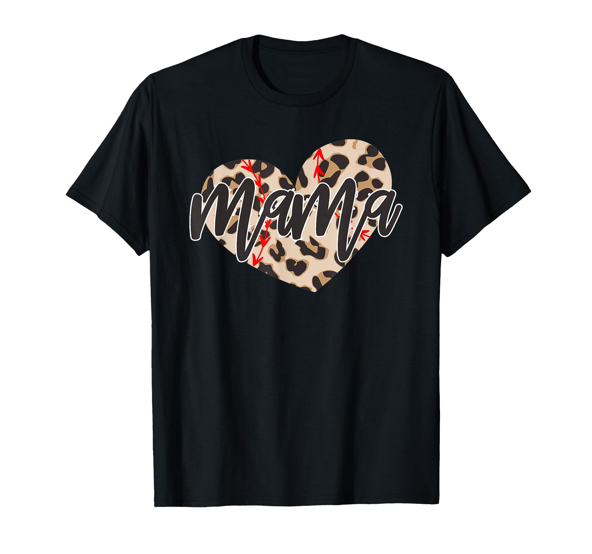 Leopard Softball Mom Mothers Day T-Shirt - Casual Everyday Wear for Adults - T-Shirt, Sweatshirt, Hoodie