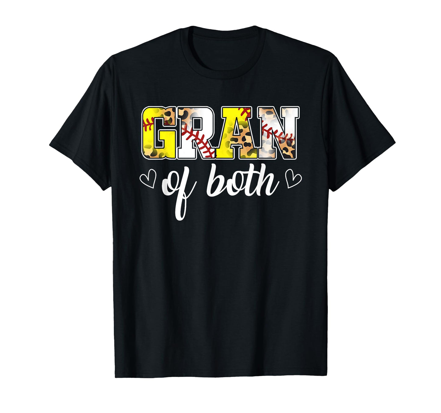 Gran Both Leopard Game Day Baseball T-Shirt - Aesthetic Graphic Men Women - T-Shirt, Sweatshirt, Hoodie