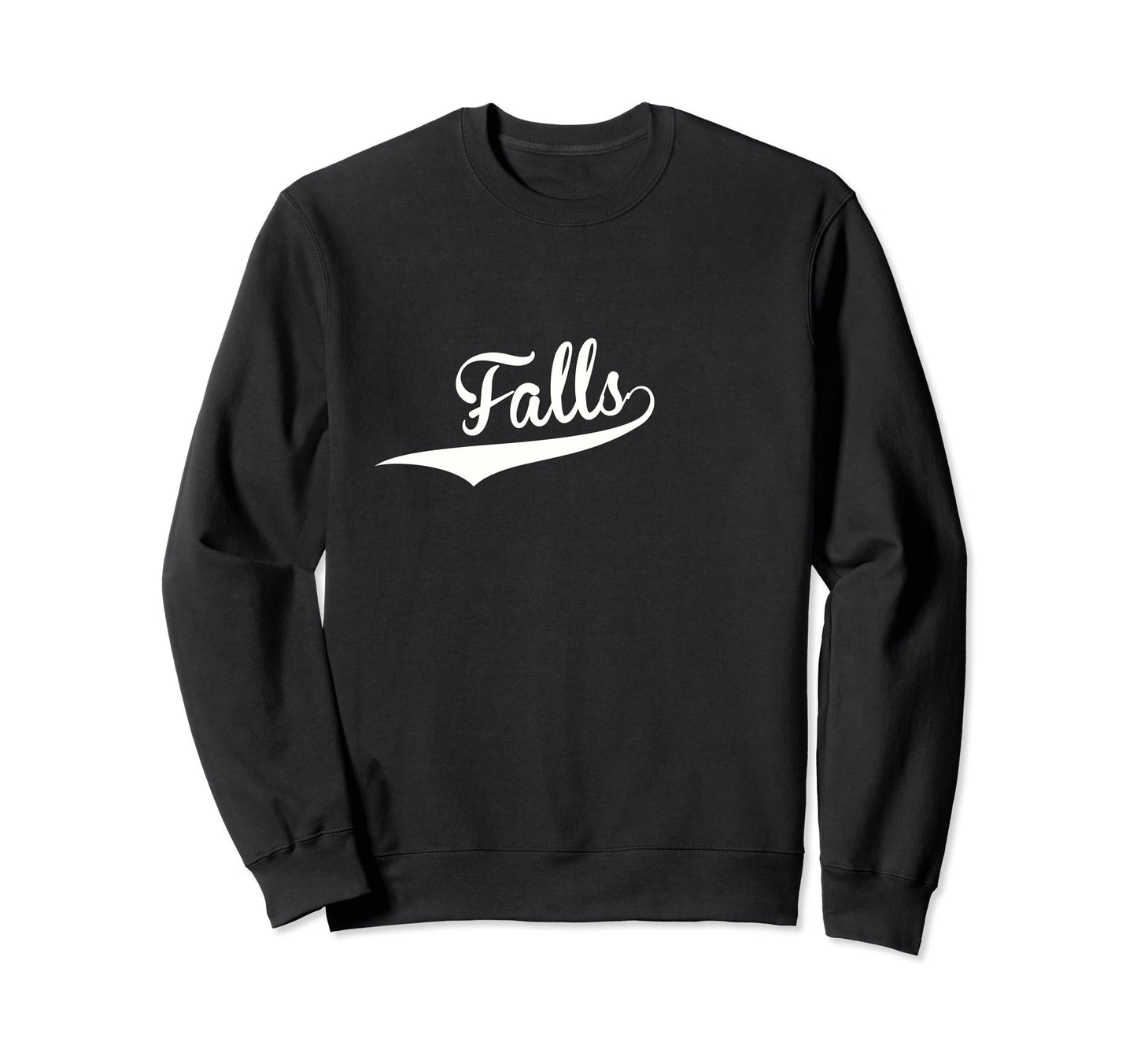 Falls Baseball Fan Sweatshirt - Trendy Graphic Men Women - T-Shirt, Sweatshirt, Hoodie
