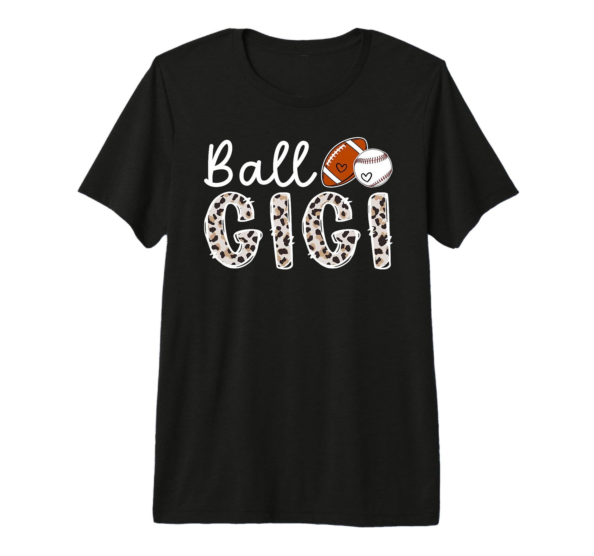 Ball Gigi Grandma Baseball Football T-Shirt - Fun Novelty Design Unisex - T-Shirt, Sweatshirt, Hoodie