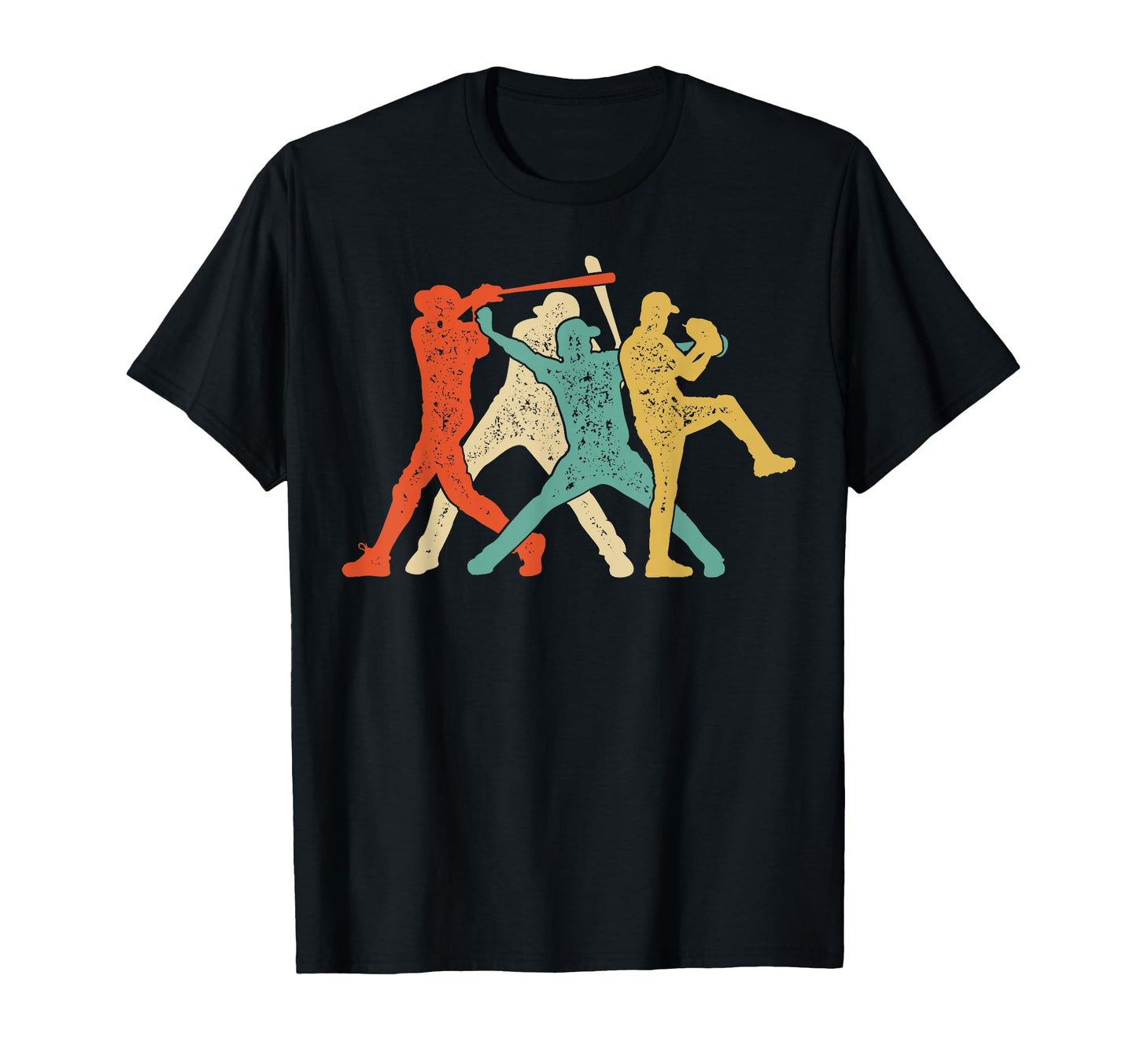 Baseball Catcher Pitcher Batter Sport T-Shirt - Custom Art Print Men Women - T-Shirt, Sweatshirt, Hoodie