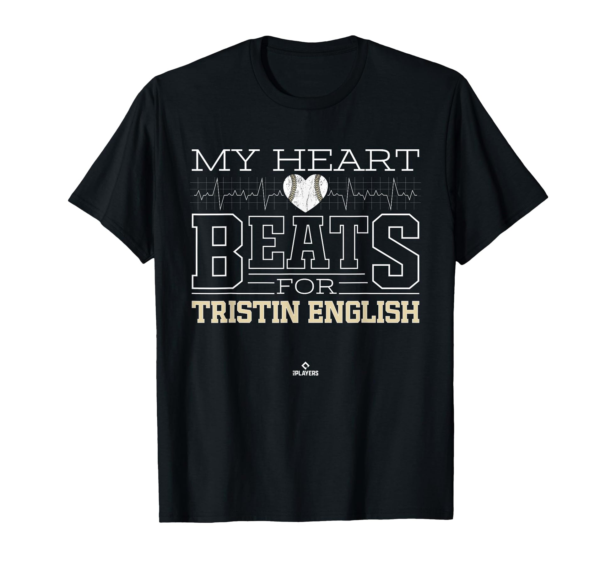 My Heart Beats Tristin English T-Shirt - Unique Graphic for Adults - T-Shirt, Sweatshirt, Hoodie