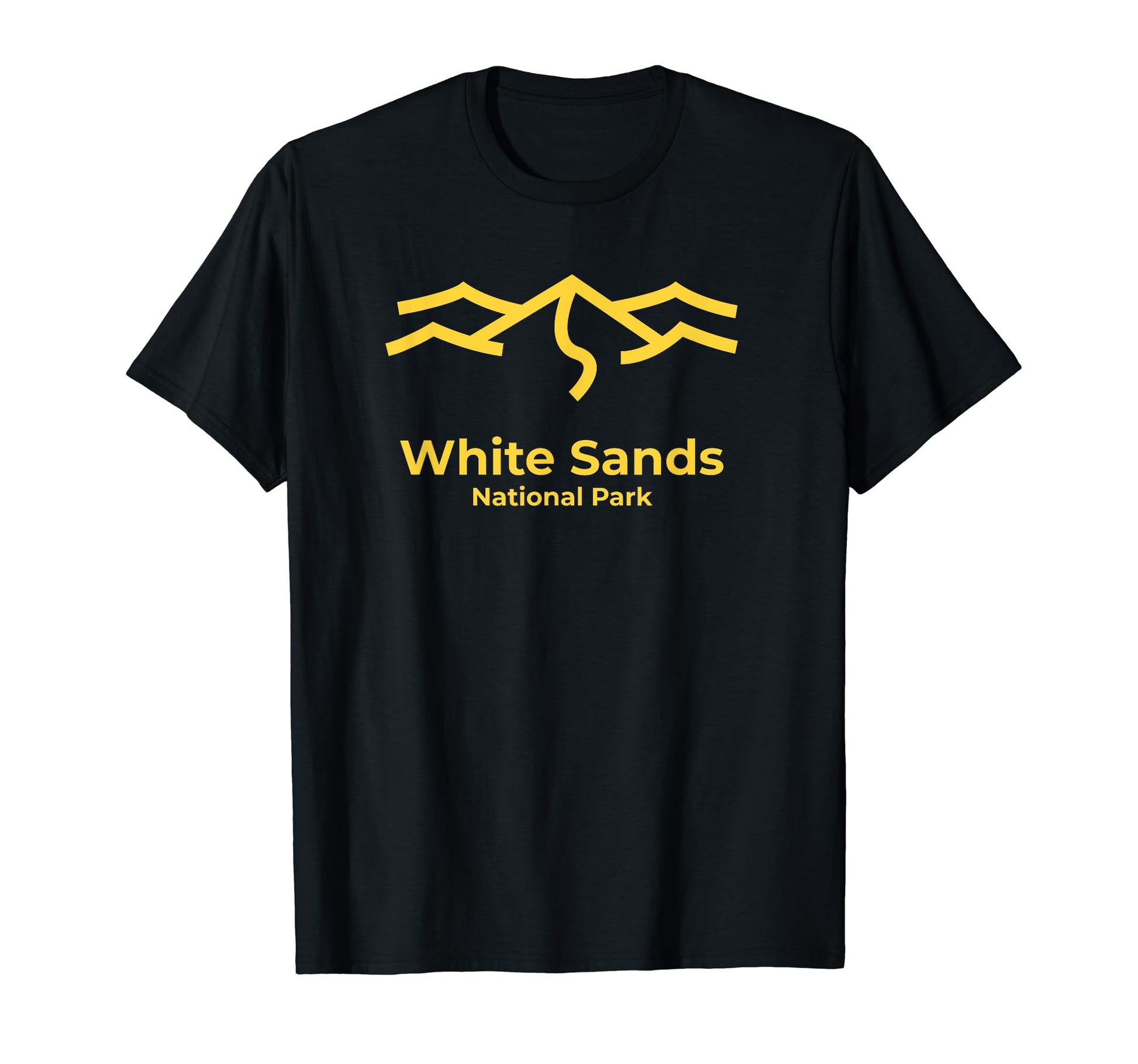 White Sands National Park New Mexico T-Shirt - Minimalist Print Men Women - T-Shirt, Sweatshirt, Hoodie