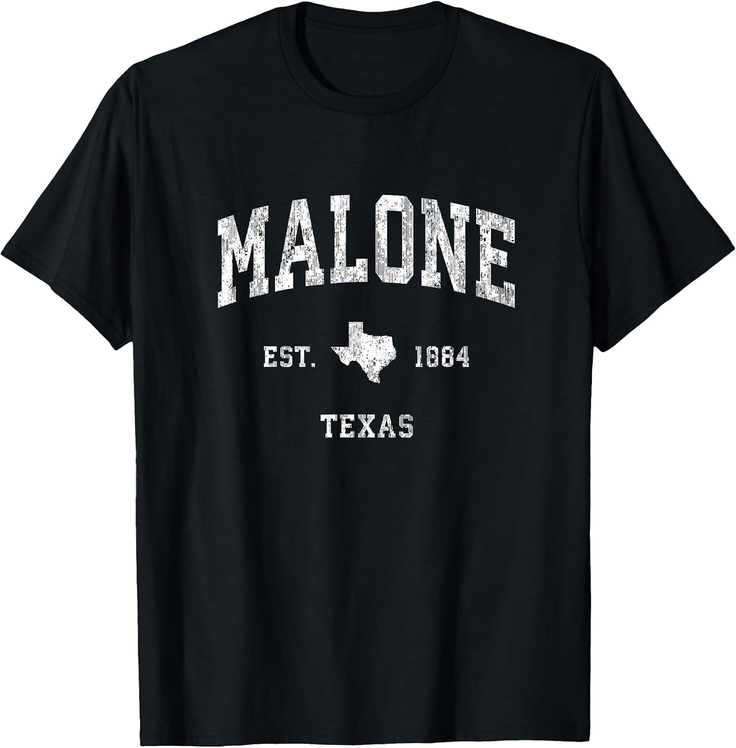 Malone TX Retro Gifts - Adult & Kids T-Shirts, Sweatshirts & Hoodies apparel design preview 1