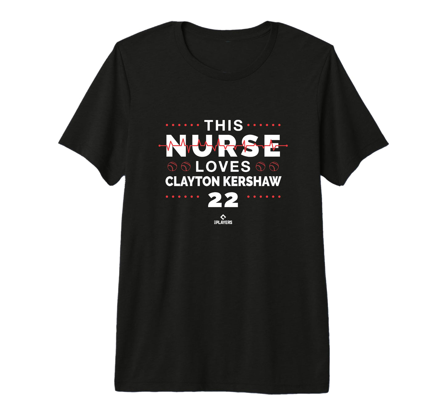 This Nurse Loves Clayton Kershaw Los T-Shirt - Custom Art Print for Adults - T-Shirt, Sweatshirt, Hoodie