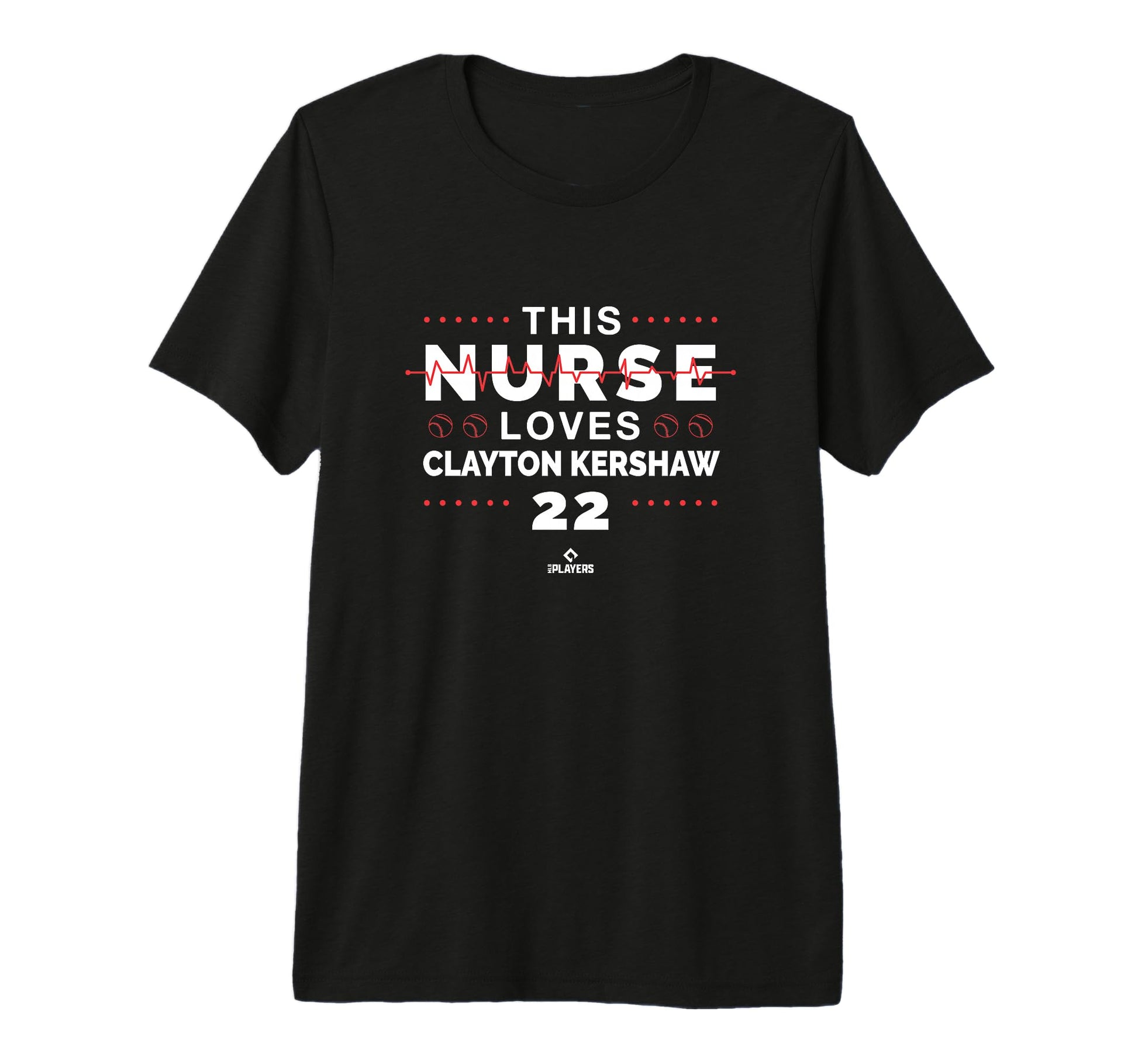 This Nurse Loves Clayton Kershaw Los T-Shirt - Custom Art Print for Adults - T-Shirt, Sweatshirt, Hoodie