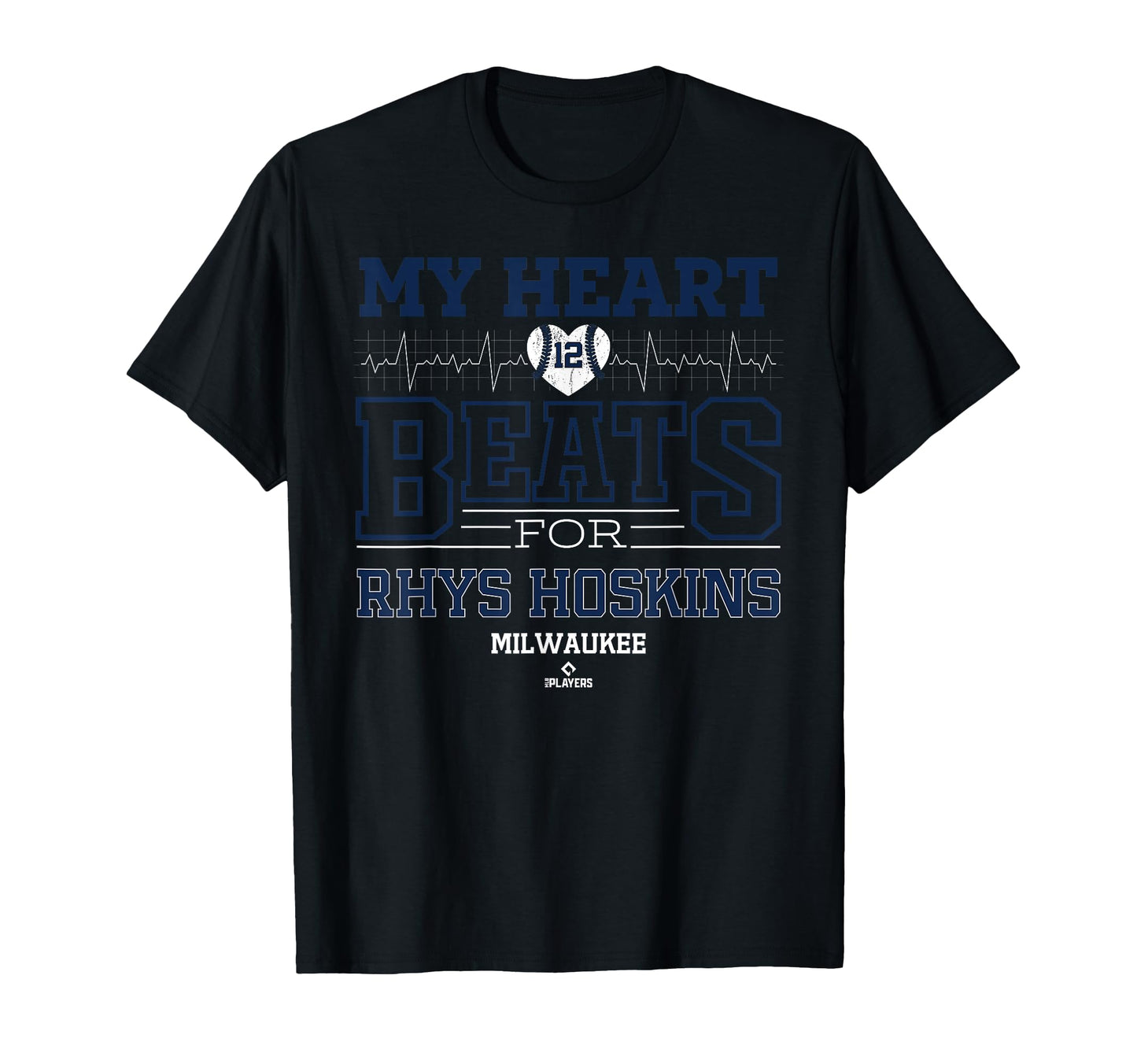My Heart Beats Rhys Hoskins T-Shirt - Casual Everyday Wear Men Women - T-Shirt, Sweatshirt, Hoodie