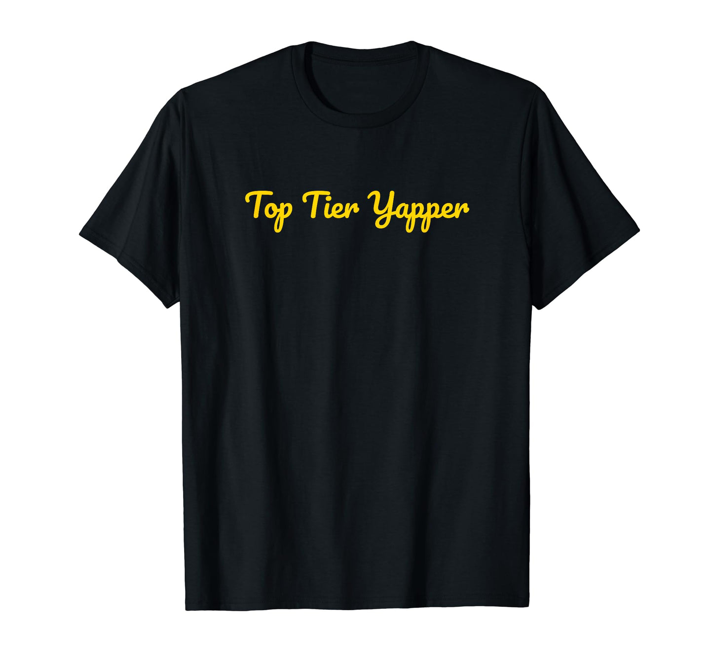 Tier Yapper Funny Y2K Aesthetic T-Shirt - Minimalist Print for Adults - T-Shirt, Sweatshirt, Hoodie