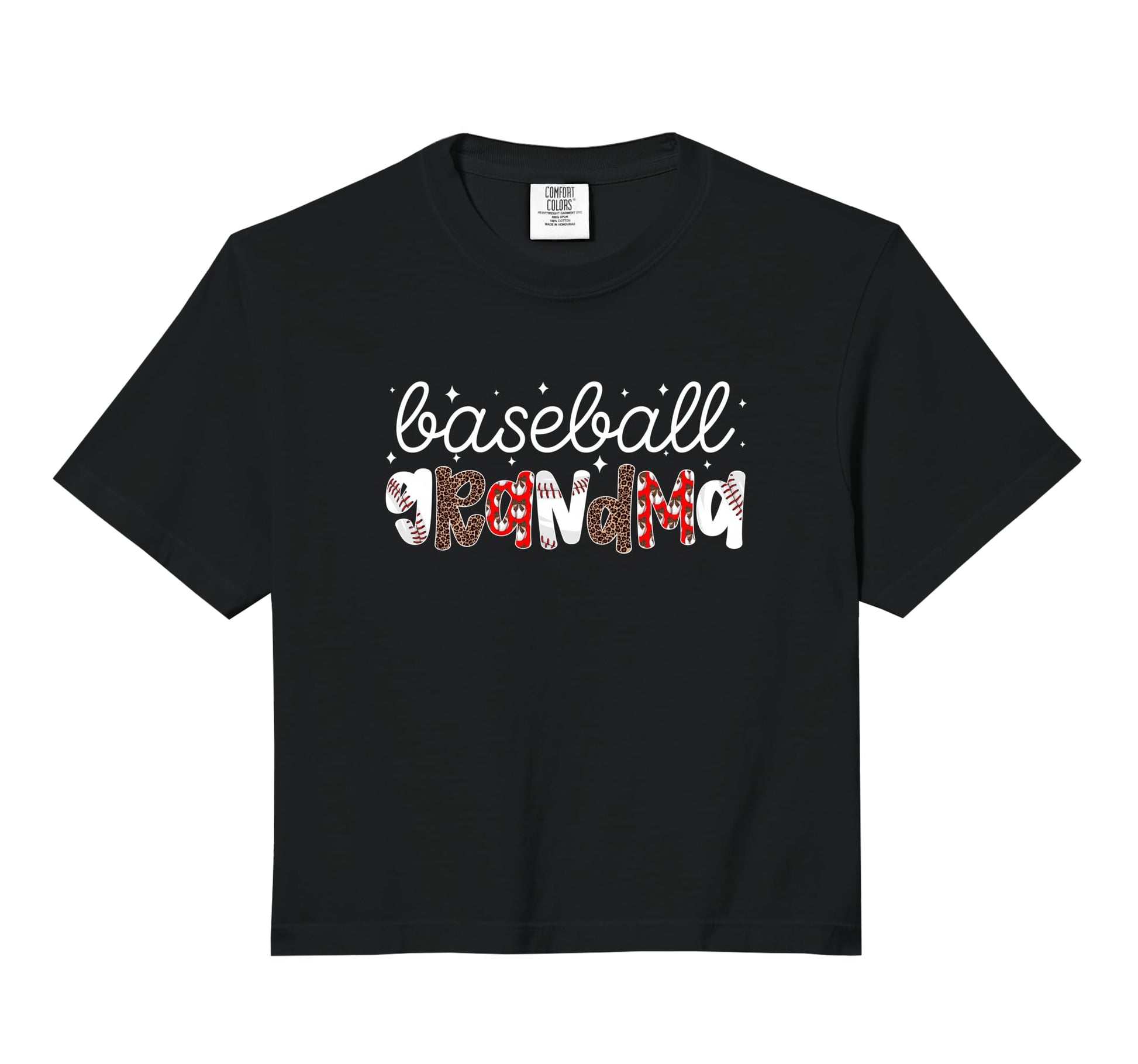 Baseball Grandma Leopard Grandma Sweatshirt - Custom Art Print Unisex - T-Shirt, Sweatshirt, Hoodie