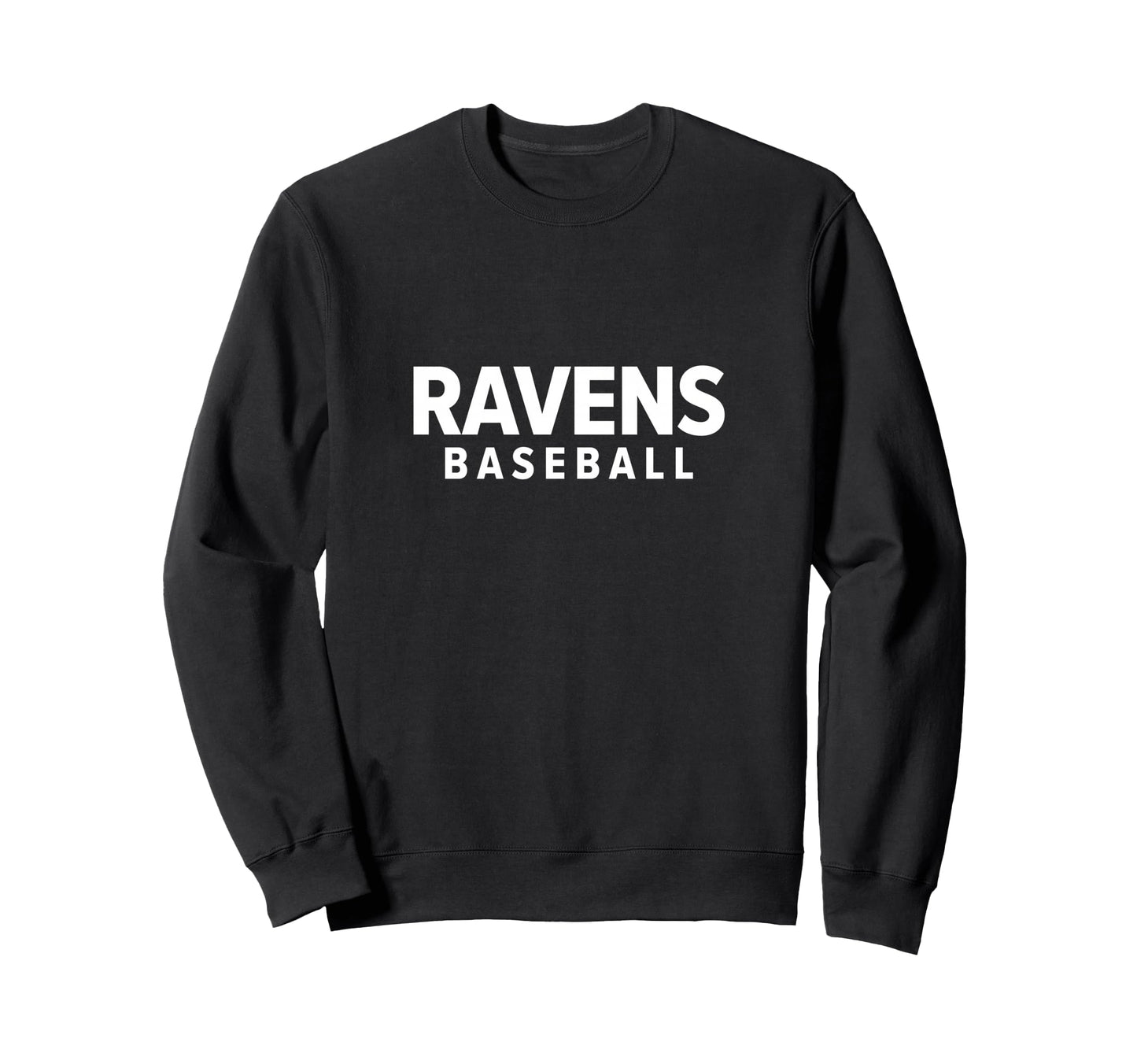 Raven Inspired Baseball Sweatshirt - Trendy Graphic Unisex - T-Shirt, Sweatshirt, Hoodie
