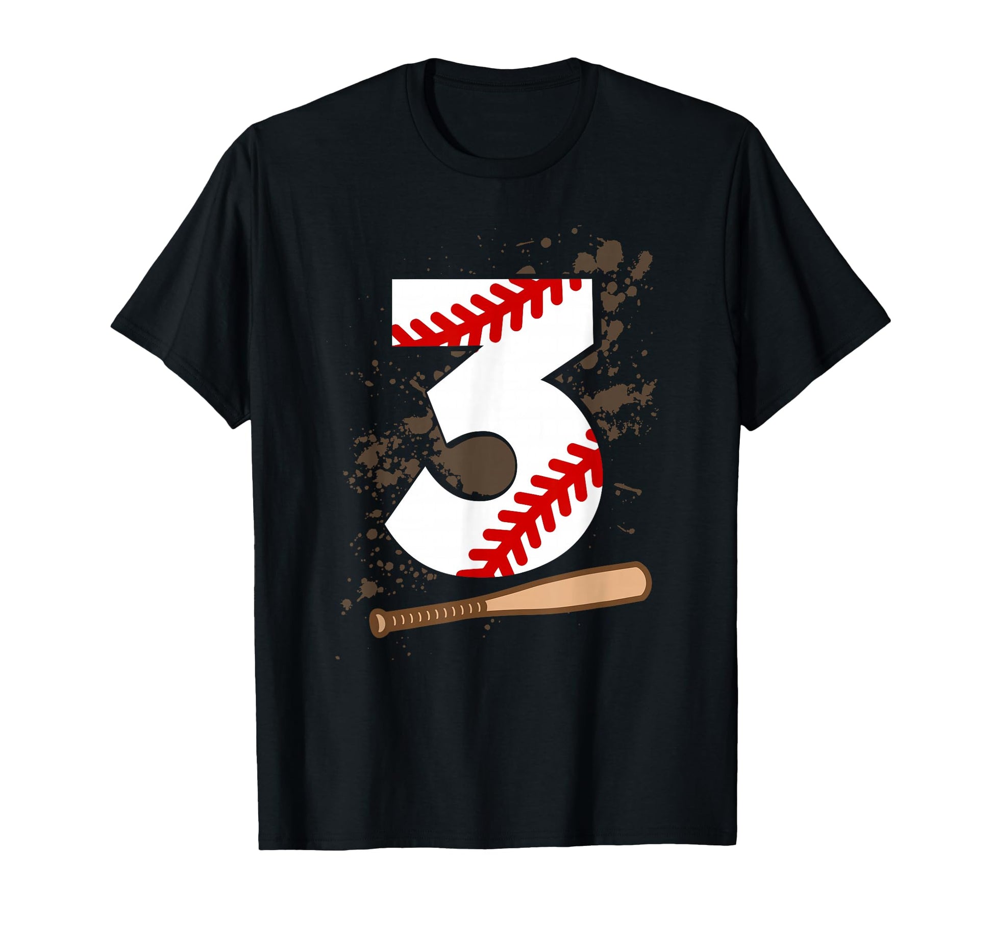 3Rd Birthday Baseball 3 Year Old T-Shirt - Fun Novelty Design Men Women - T-Shirt, Sweatshirt, Hoodie