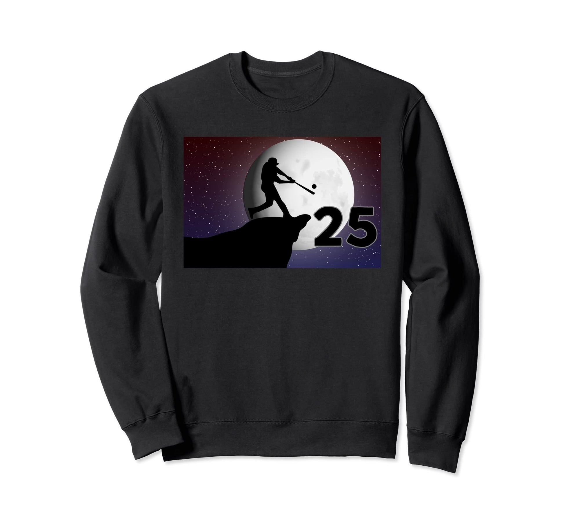 25 Years Old Baseball 25Th Sweatshirt - Aesthetic Graphic Men Women - T-Shirt, Sweatshirt, Hoodie