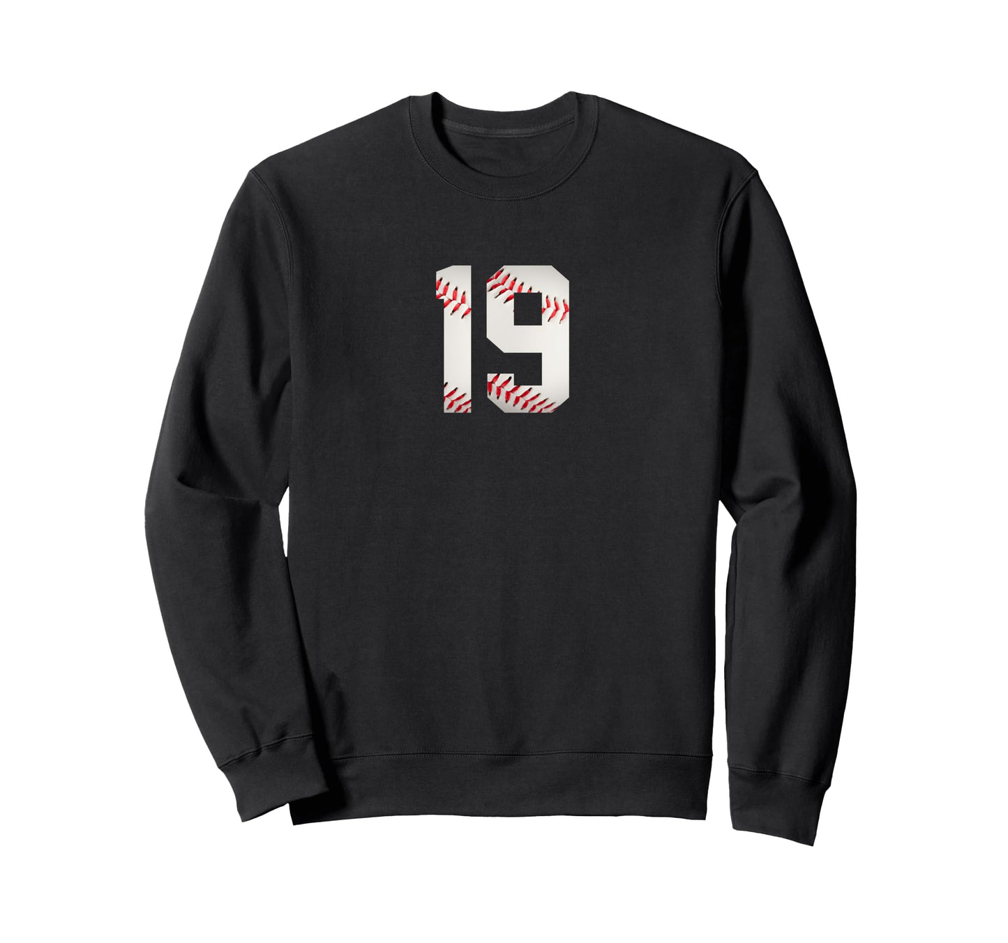 Number 19 Minimalist Birthday Sweatshirt - Custom Art Print Men Women - T-Shirt, Sweatshirt, Hoodie
