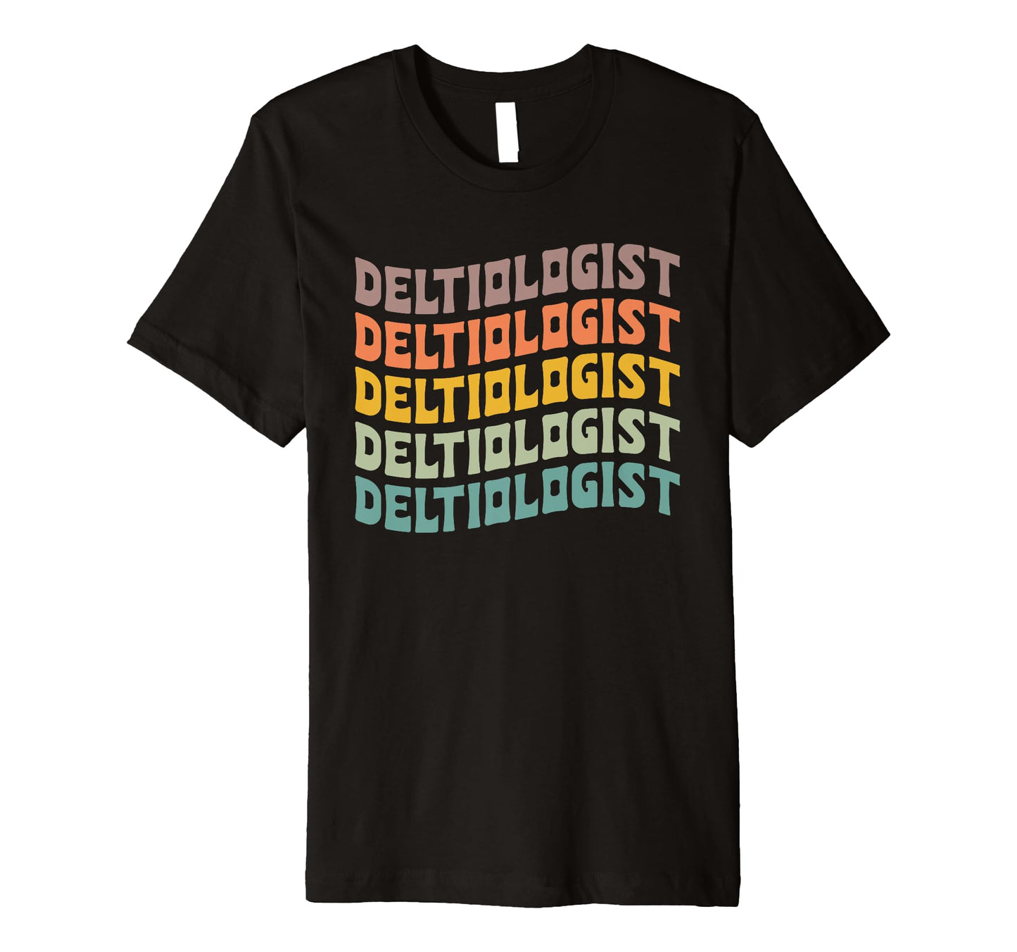 Deltiologist Typeset Postcard T-Shirt - Aesthetic Graphic for Adults - T-Shirt, Sweatshirt, Hoodie