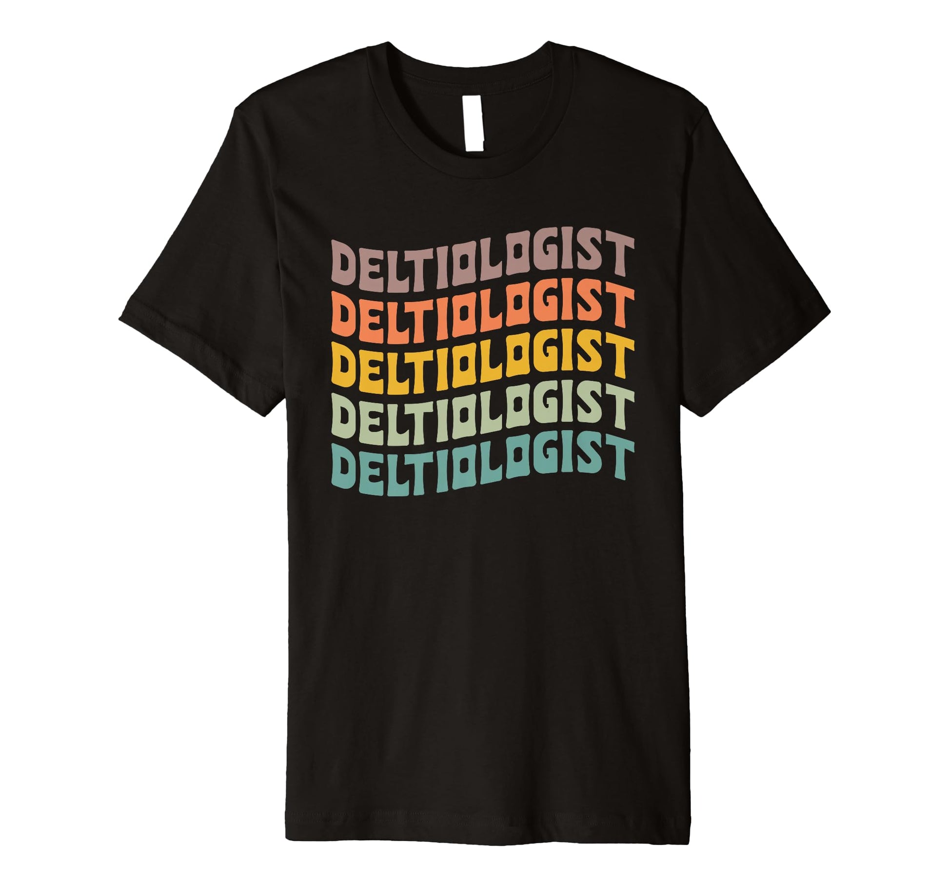 Deltiologist Typeset Postcard T-Shirt - Aesthetic Graphic for Adults - T-Shirt, Sweatshirt, Hoodie