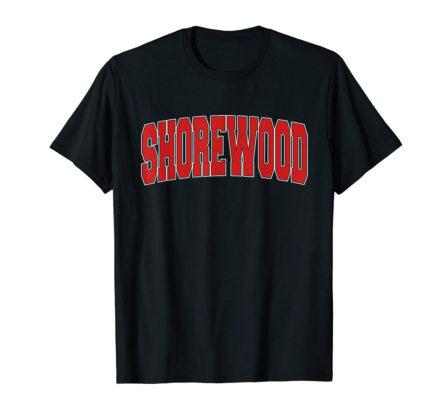 Shorewood Il Illinois Varsity Usa Sports T-Shirt - Custom Art Print Unisex - T-Shirt, Sweatshirt, Hoodie
