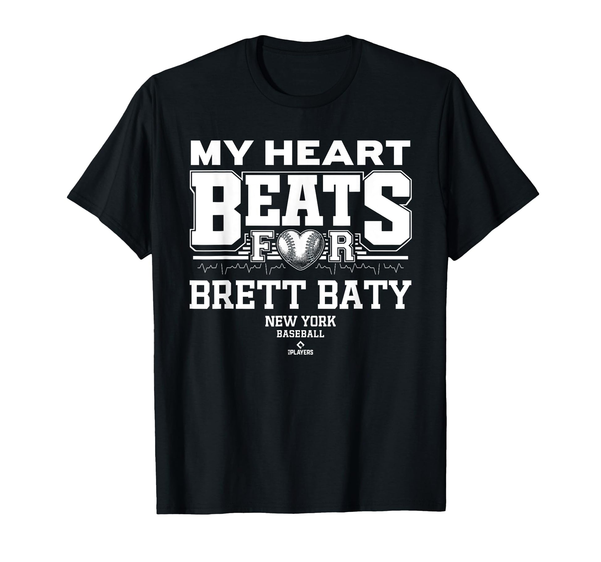 My Heart Beats Brett Baty New York T-Shirt - Streetwear Style Men Women - T-Shirt, Sweatshirt, Hoodie