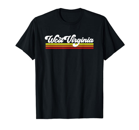 1970S 1980S West Virginia T-Shirt - Novelty Apparel Unisex - T-Shirt, Sweatshirt, Hoodie