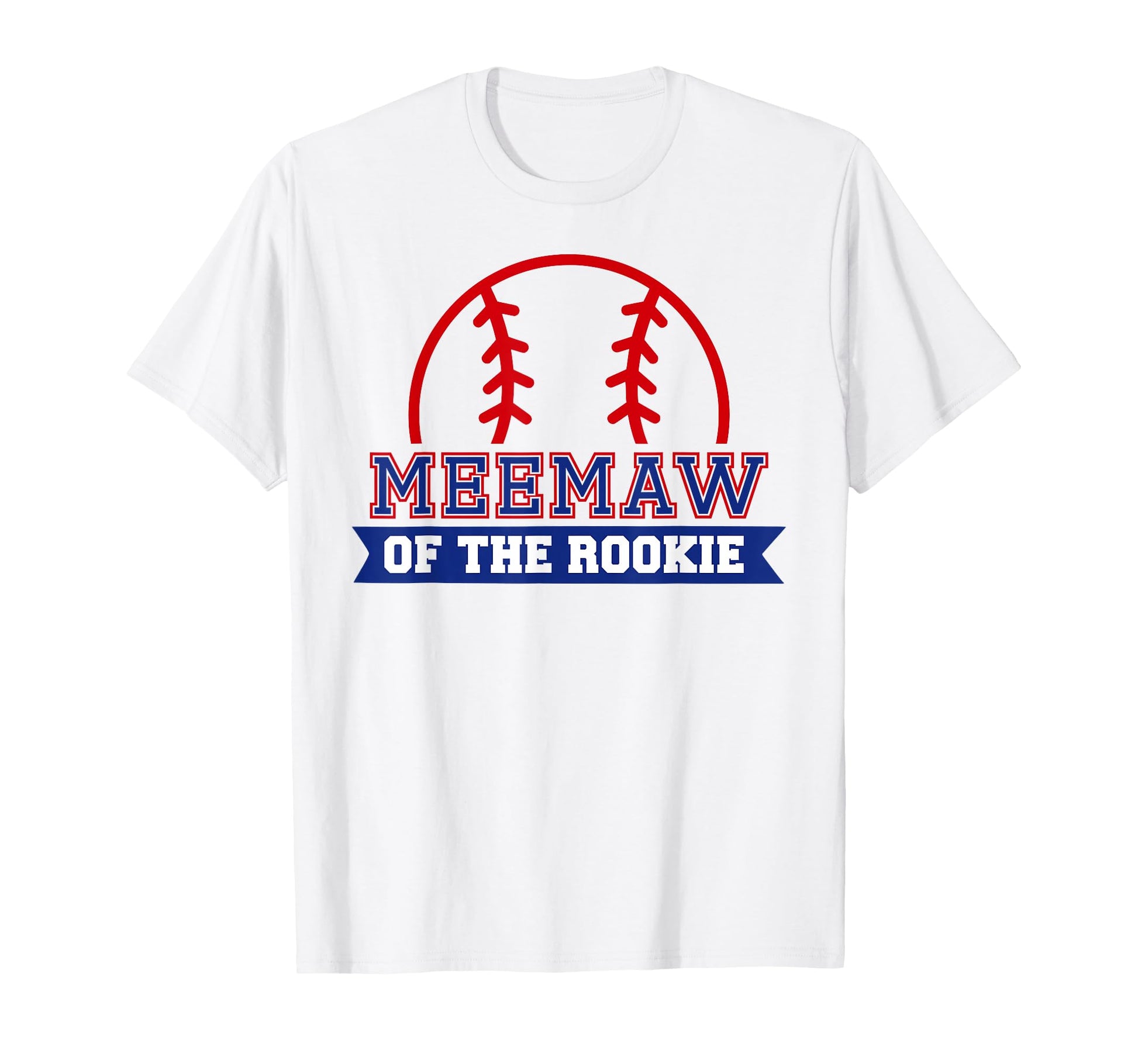 Meemaw Rookie 1St Birthday Baseball T-Shirt - Streetwear Style for Adults - T-Shirt, Sweatshirt, Hoodie