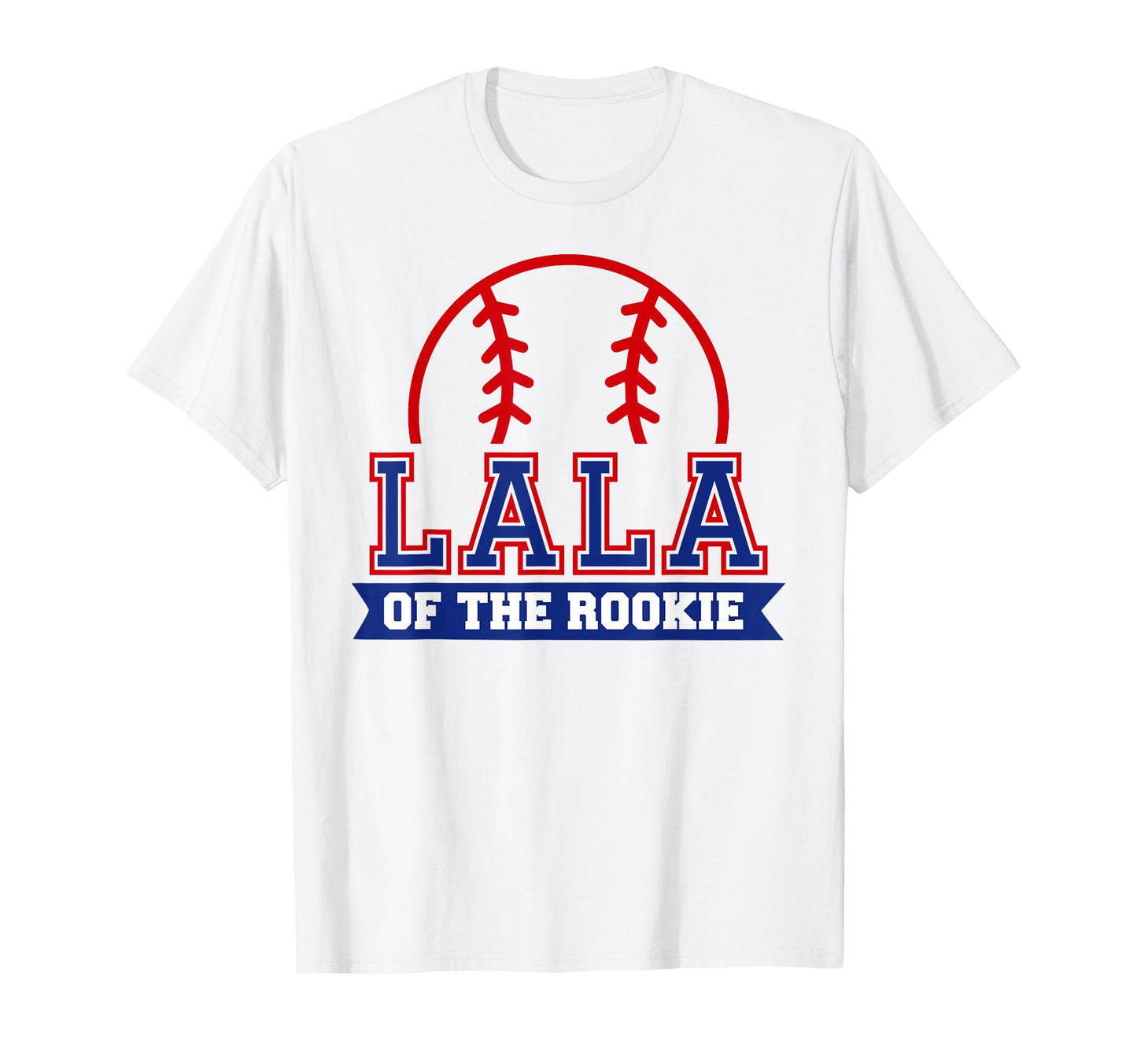 Lala Rookie 1St Birthday Baseball T-Shirt - Minimalist Print for Adults - T-Shirt, Sweatshirt, Hoodie