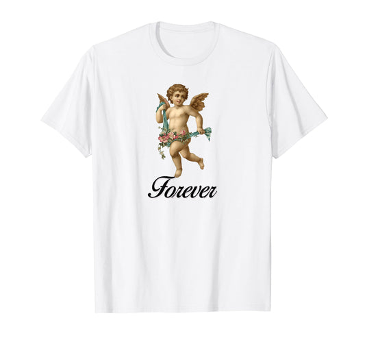 Angel Be My Angel Coquette Girlcore Y2K T-Shirt - Unique Graphic Unisex - T-Shirt, Sweatshirt, Hoodie