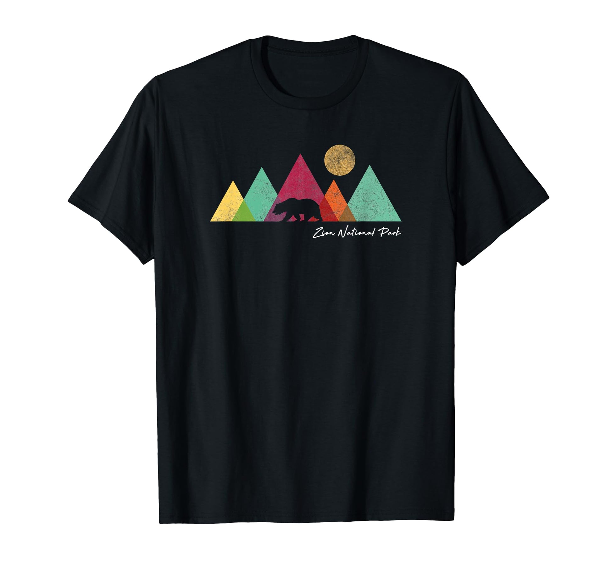 Zion National Park Utah Mountain Colorful T-Shirt - Unique Graphic Unisex - T-Shirt, Sweatshirt, Hoodie