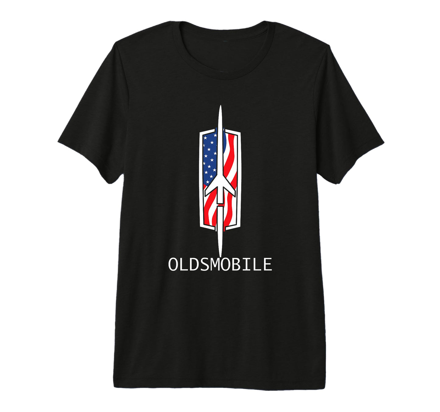 Car Show Oldsmobile Rocket Logo Tri T-Shirt - Unique Graphic Men Women - T-Shirt, Sweatshirt, Hoodie