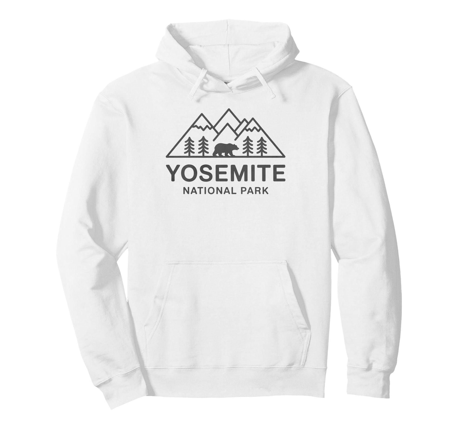 Yosemite National Park Hiking Trekking Hoodie - Aesthetic Graphic Unisex - T-Shirt, Sweatshirt, Hoodie