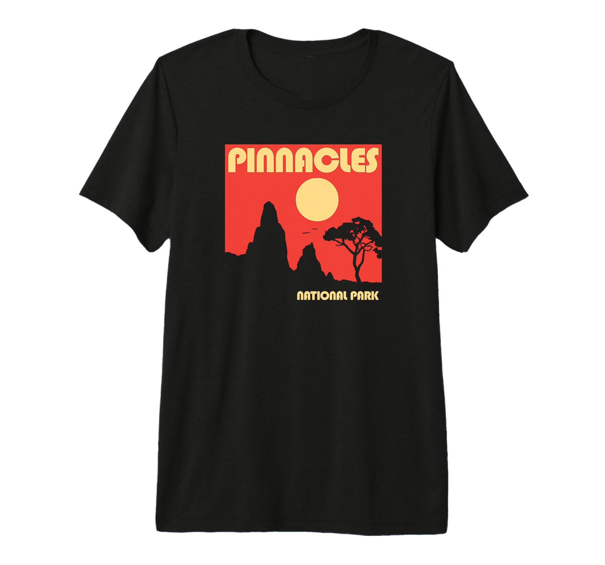 Pinnacles National Park 80S Tri Blend T-Shirt - Streetwear Style for Adults - T-Shirt, Sweatshirt, Hoodie