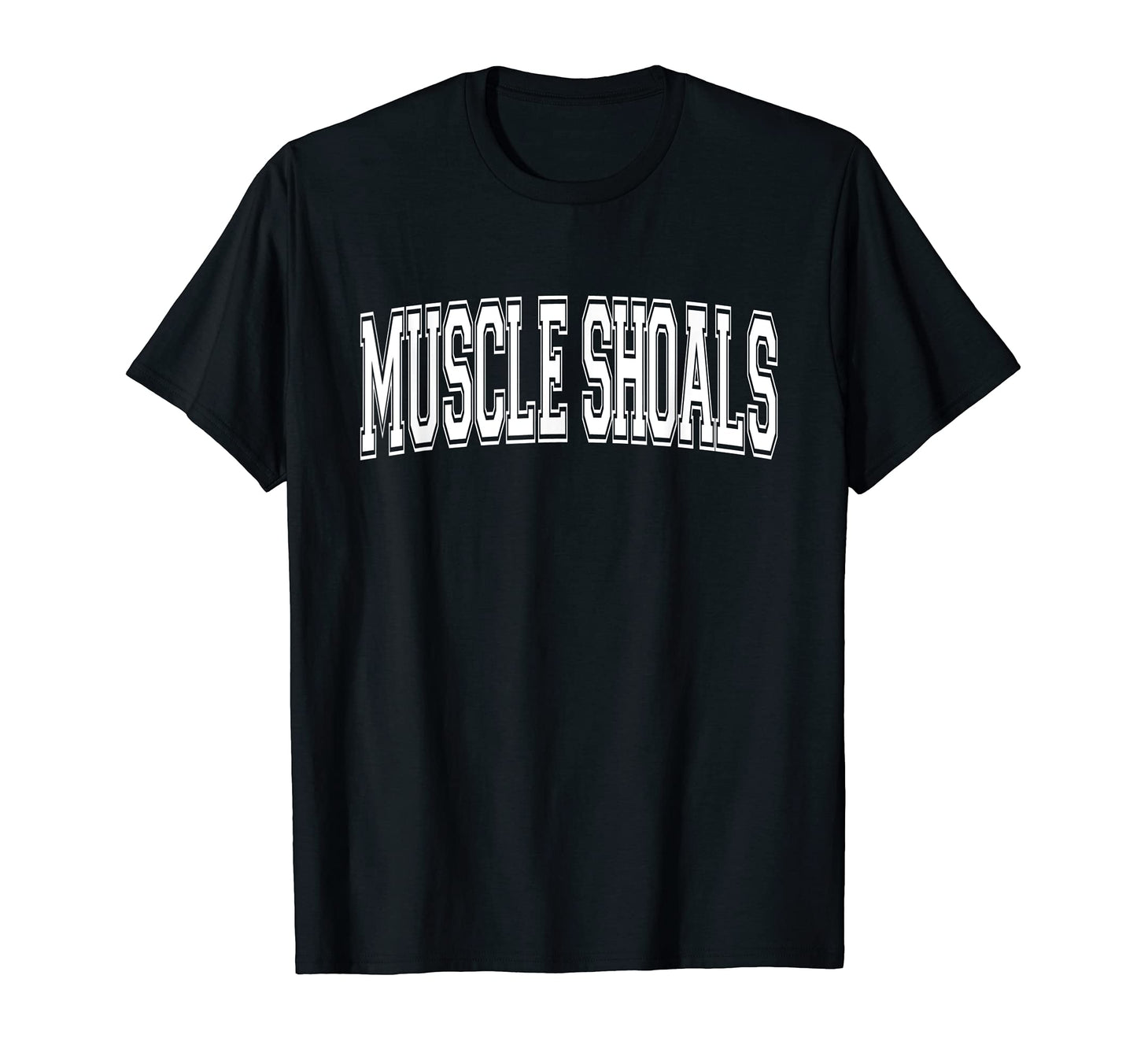 Muscle Shoals Al Alabama Usa Sports T-Shirt - Custom Art Print Men Women - T-Shirt, Sweatshirt, Hoodie