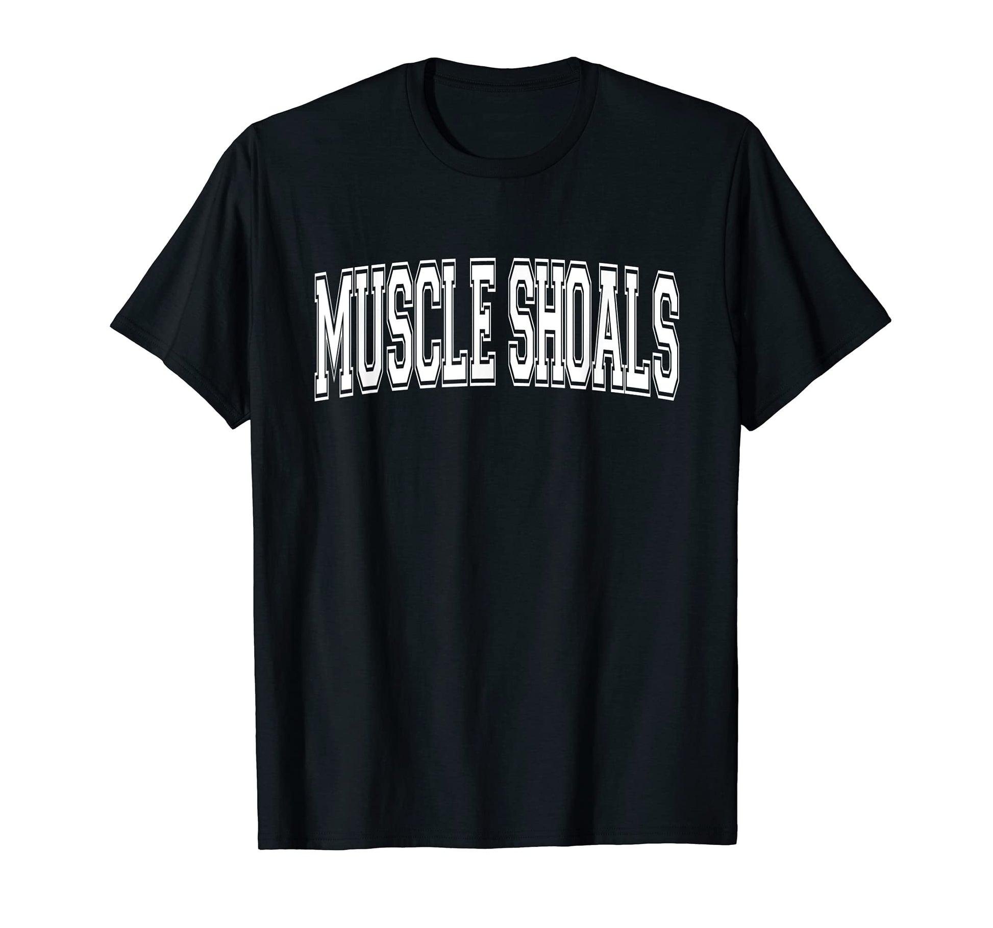 Muscle Shoals Al Alabama Usa Sports T-Shirt - Custom Art Print Men Women - T-Shirt, Sweatshirt, Hoodie