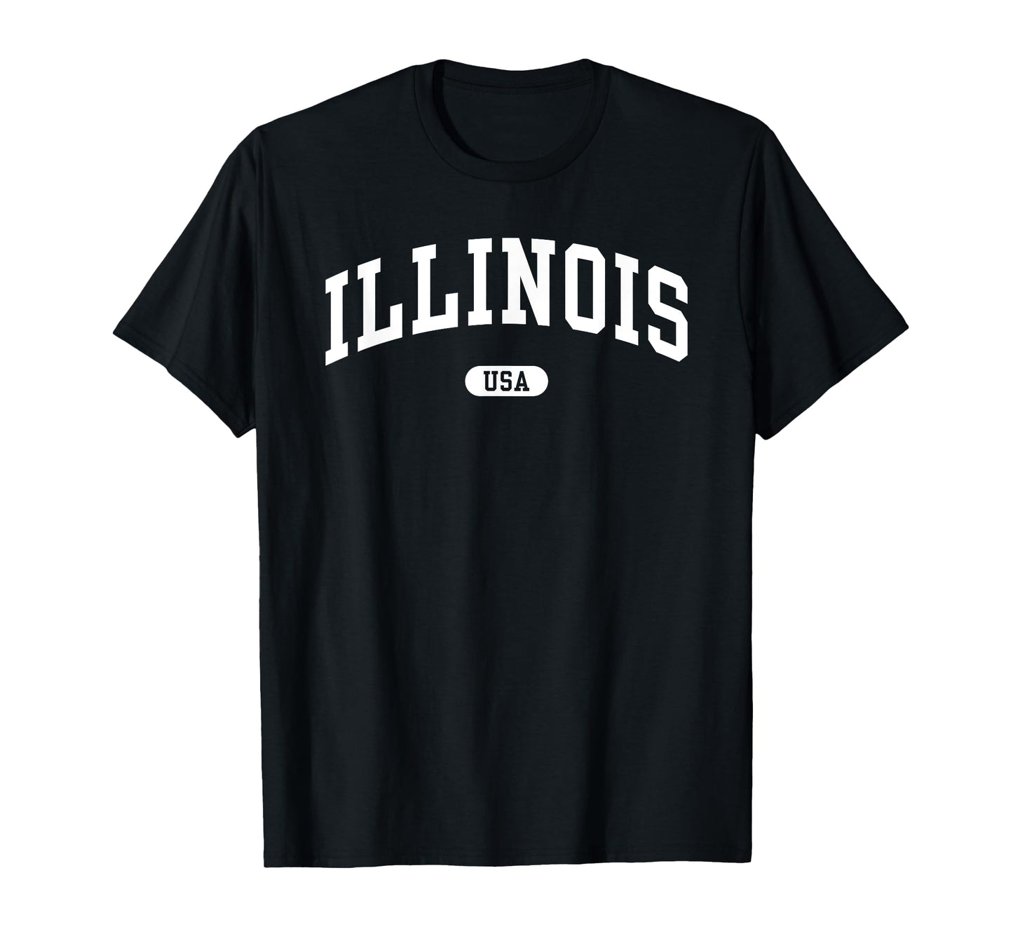 Illinois Usa Collegiate Funny Y2K T-Shirt - Unique Graphic Men Women - T-Shirt, Sweatshirt, Hoodie