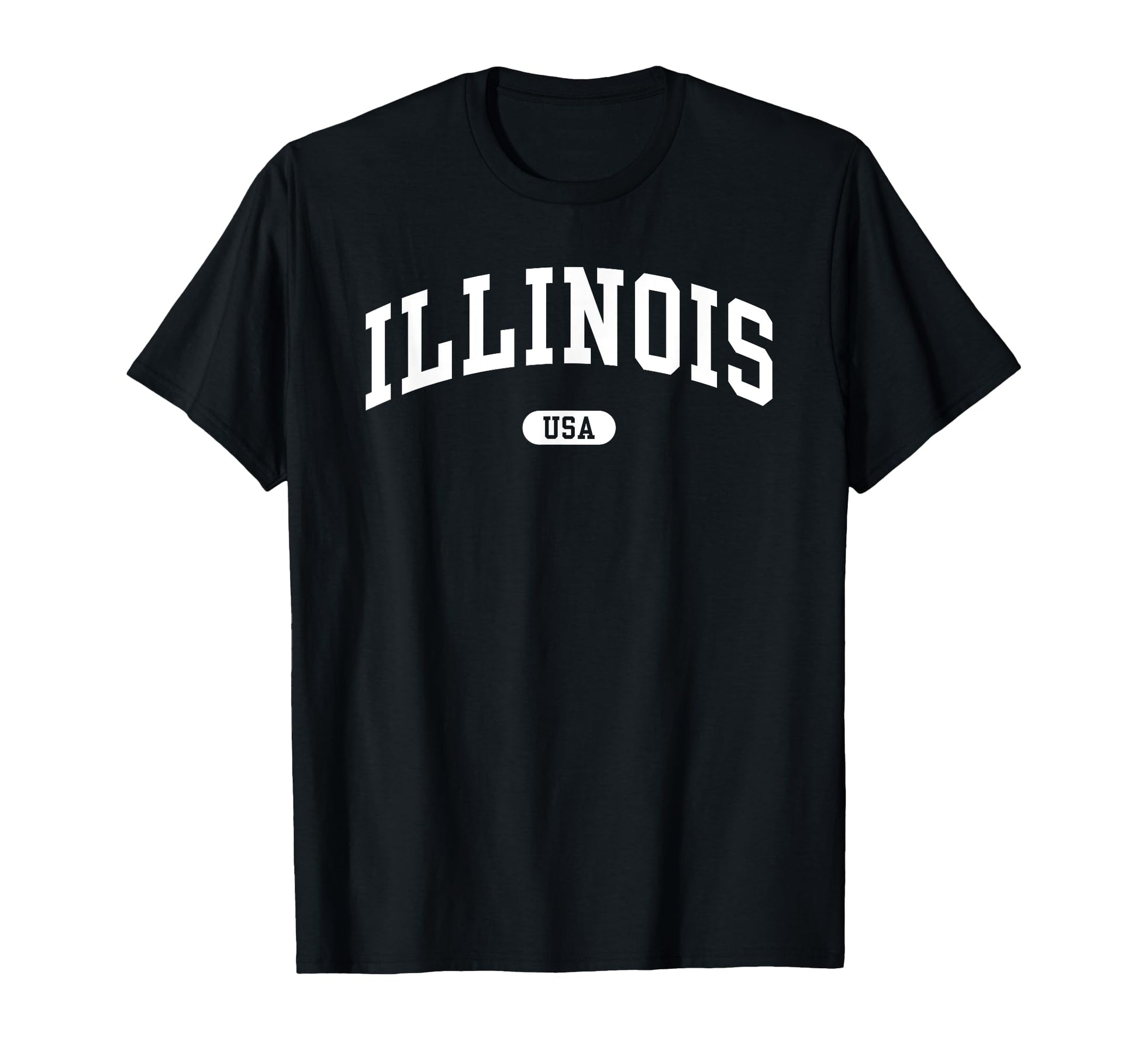 Illinois Usa Collegiate Funny Y2K T-Shirt - Unique Graphic Men Women - T-Shirt, Sweatshirt, Hoodie