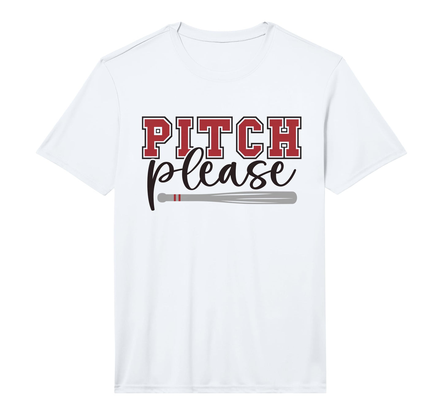 Pitch Please Baseball Player Sport Lovers T-Shirt - Graphic Print Unisex - T-Shirt, Sweatshirt, Hoodie