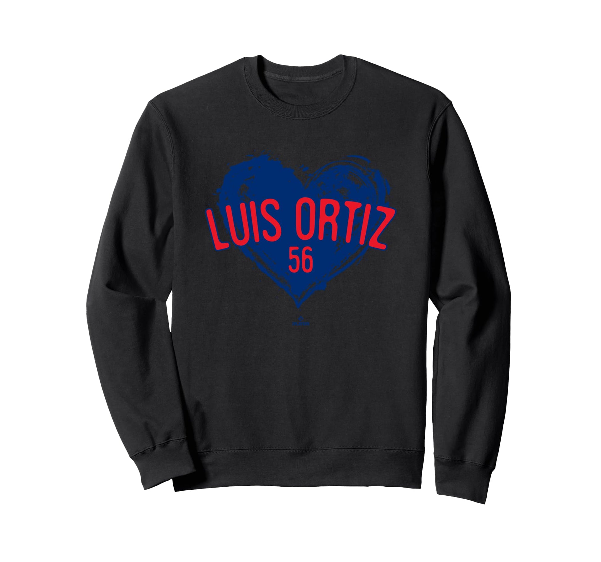 Distressed Heart Luis Ortiz Sweatshirt - Aesthetic Graphic Men Women - T-Shirt, Sweatshirt, Hoodie