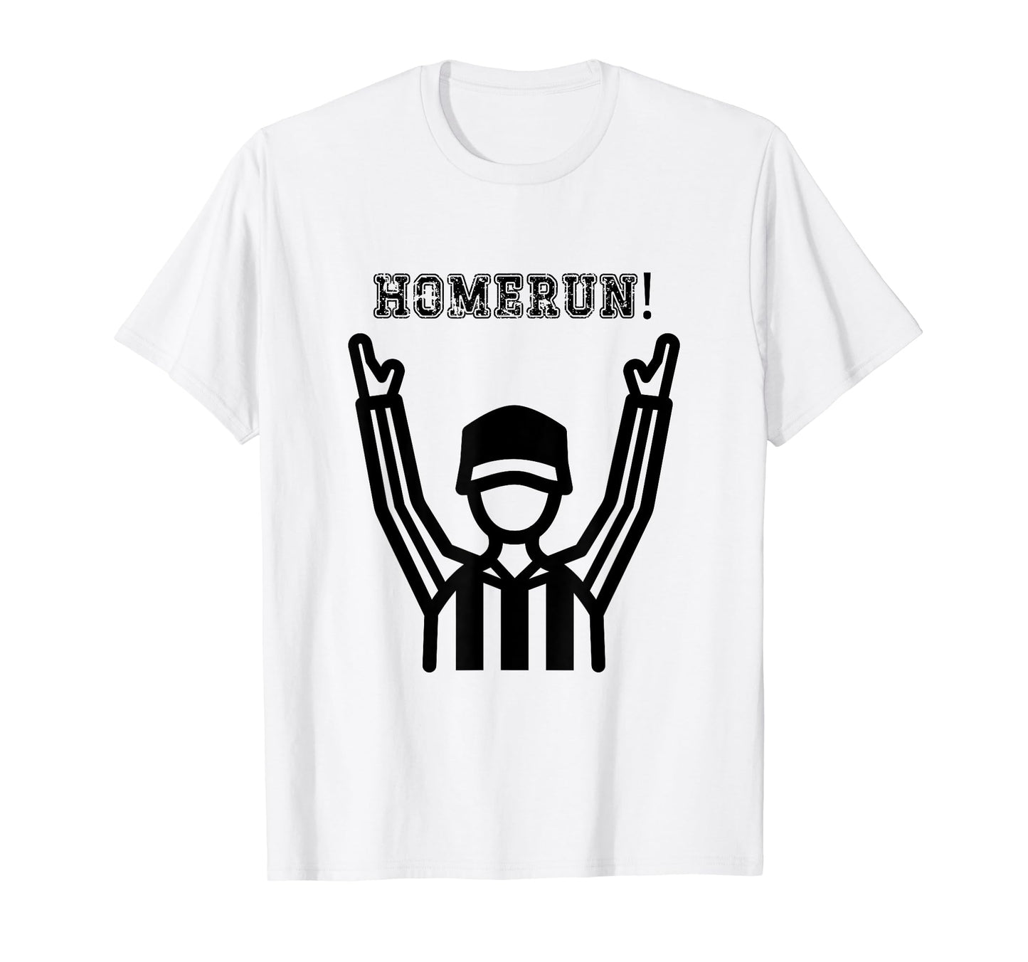 Homerun Funny Baseball T-Shirt - Custom Art Print for Adults - T-Shirt, Sweatshirt, Hoodie