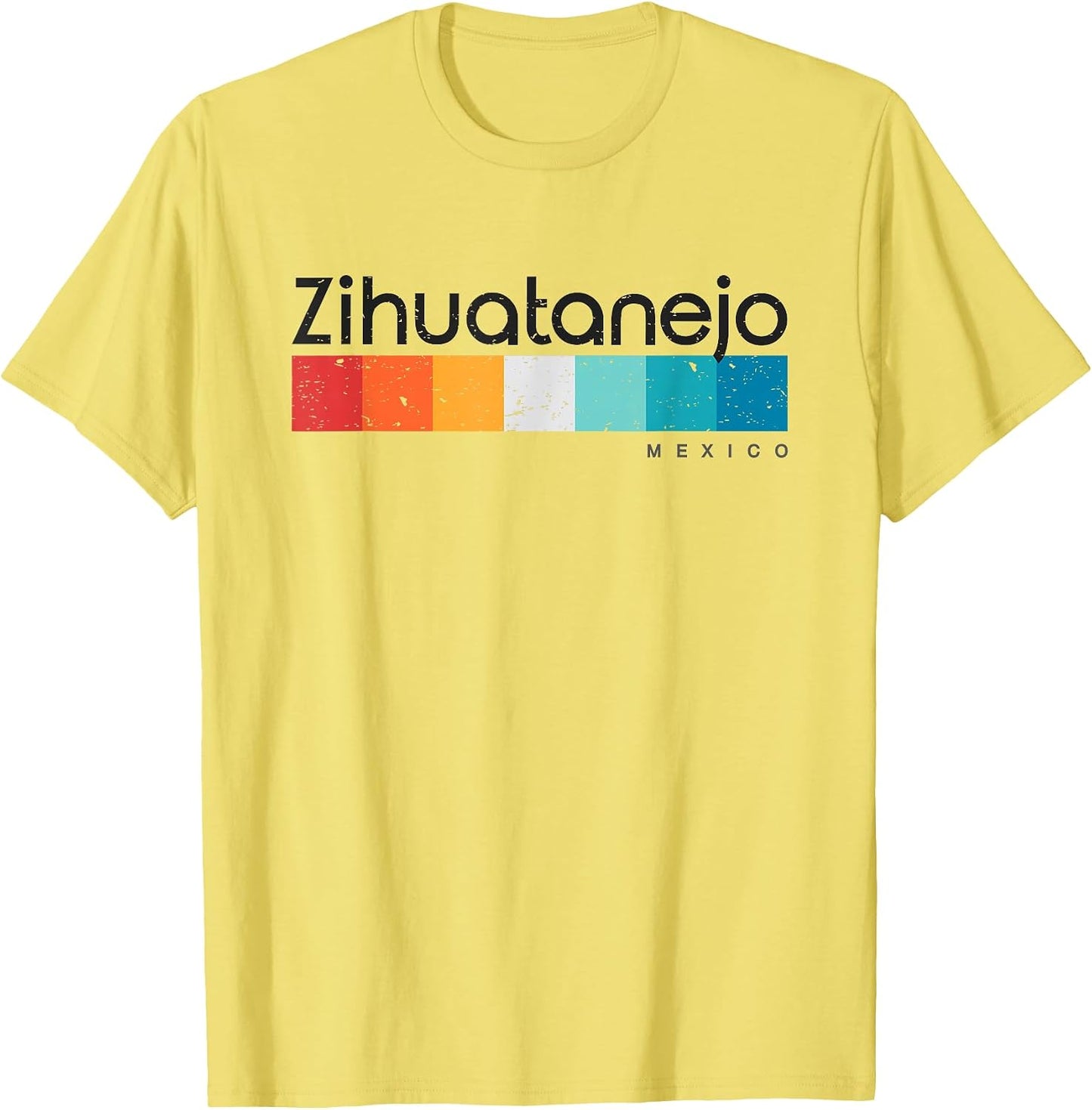 Zihuatanejo Distressed Graphics - Adult & Kids T-Shirts, Sweatshirts & Hoodies apparel design preview 1