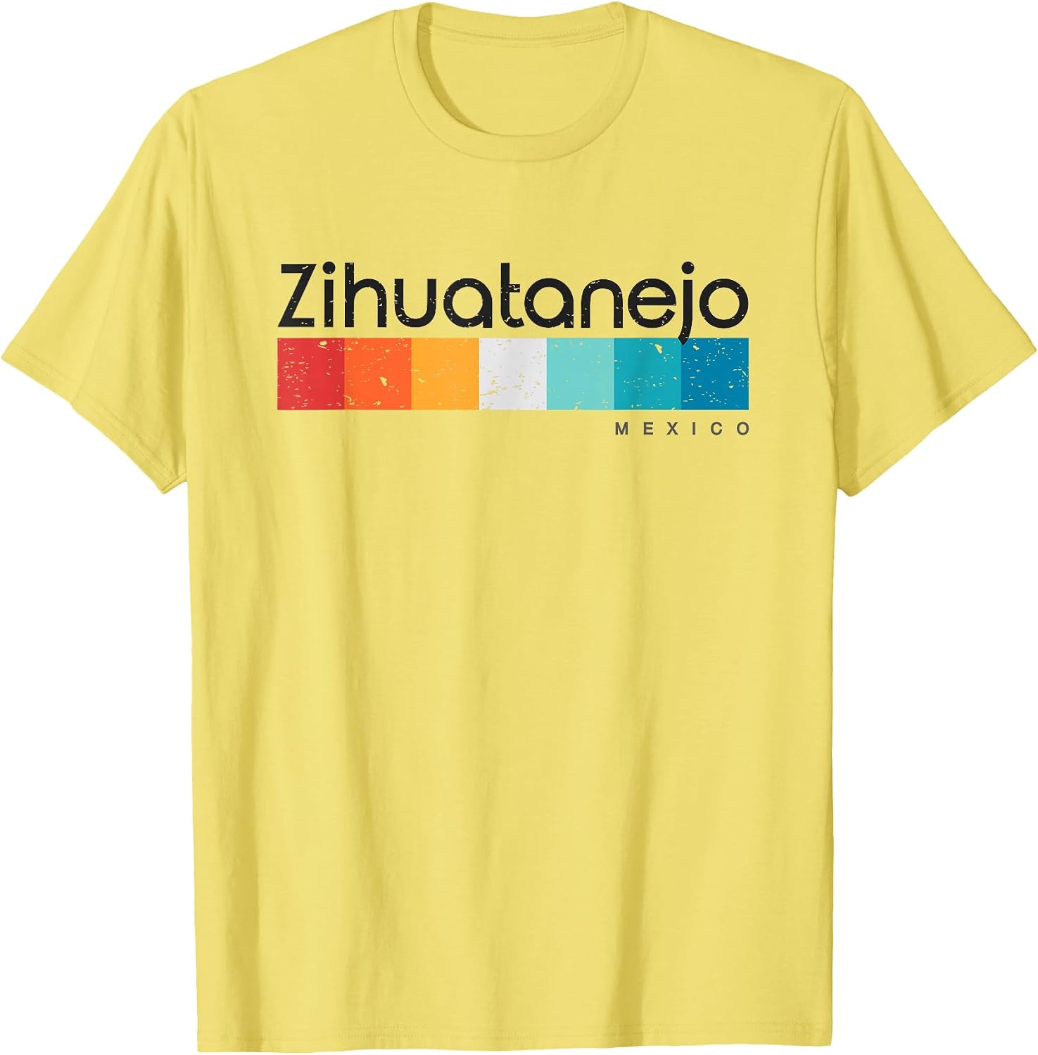 Zihuatanejo Distressed Graphics - Adult & Kids T-Shirts, Sweatshirts & Hoodies apparel design preview 1