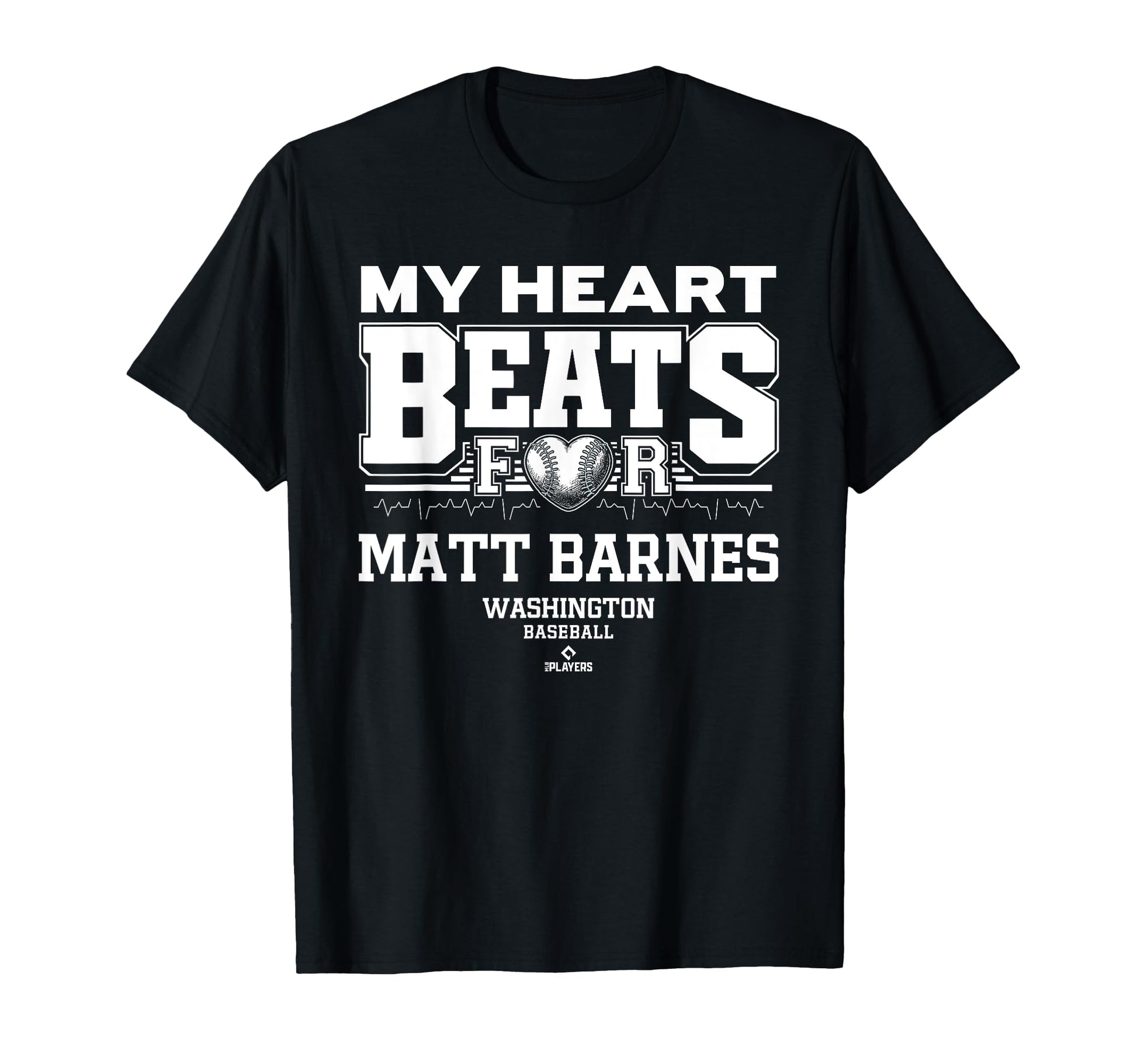 My Heart Beats Matt Barnes Washington T-Shirt - Novelty Apparel Men Women - T-Shirt, Sweatshirt, Hoodie