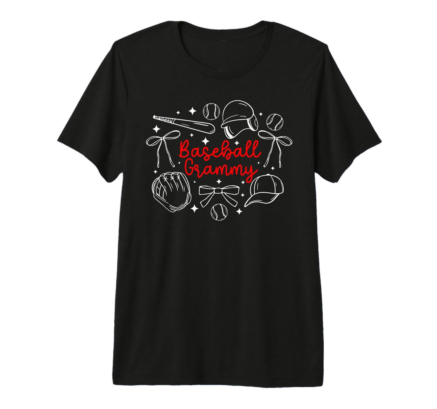Baseball Grammy Coquette Grammy T-Shirt - Aesthetic Graphic Unisex - T-Shirt, Sweatshirt, Hoodie