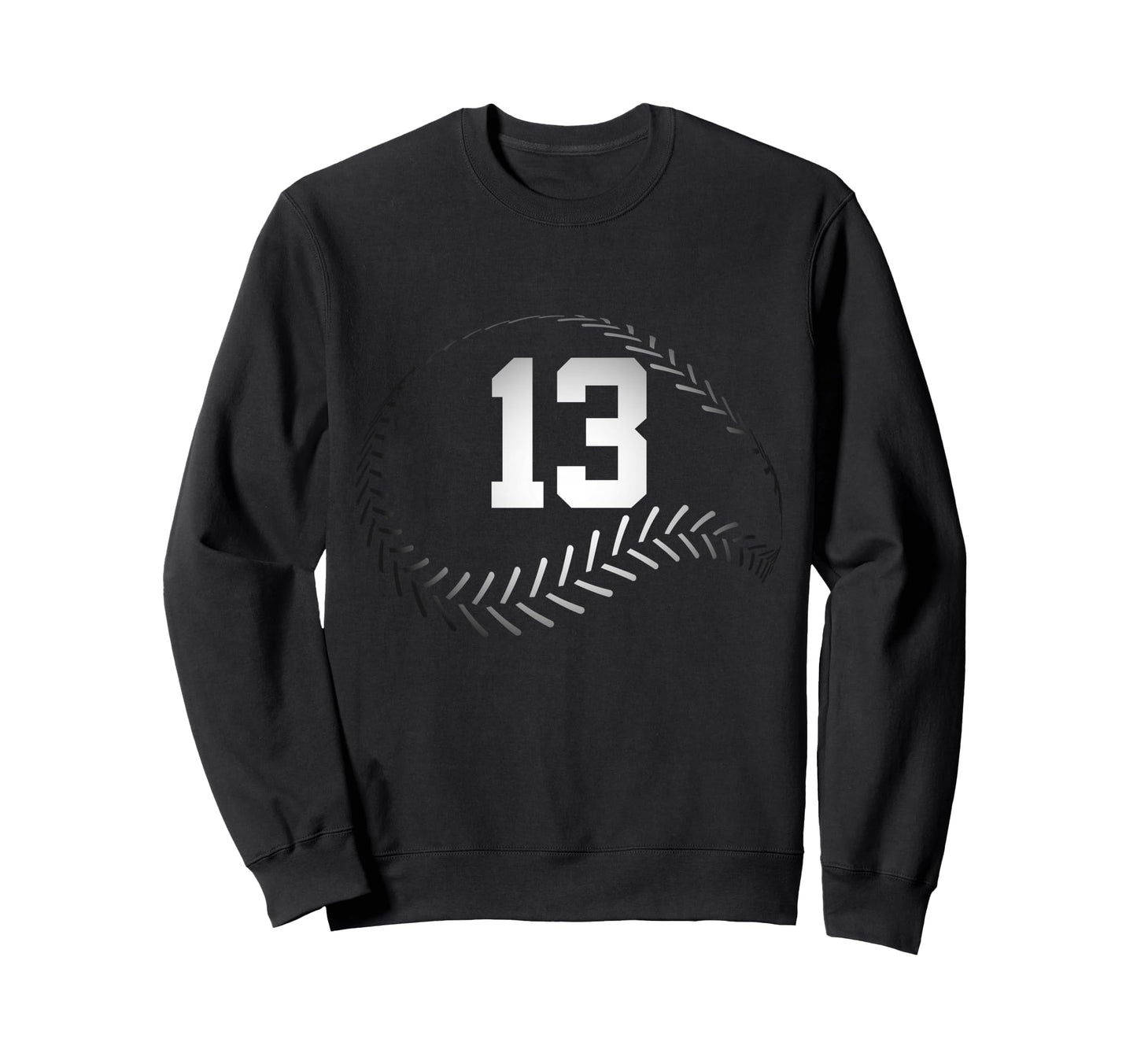Number 13 Years Baseball 13Th Sweatshirt - Streetwear Style Men Women - T-Shirt, Sweatshirt, Hoodie