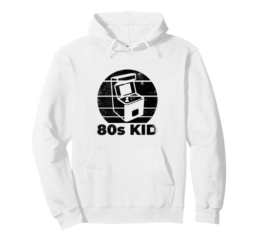 80S Arcade Retrophile Synthwave Hoodie - Novelty Apparel for Adults - T-Shirt, Sweatshirt, Hoodie