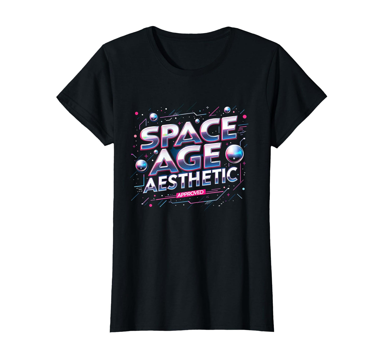 Space Age Aesthetic Approved Y2K T-Shirt - Minimalist Print Unisex - T-Shirt, Sweatshirt, Hoodie