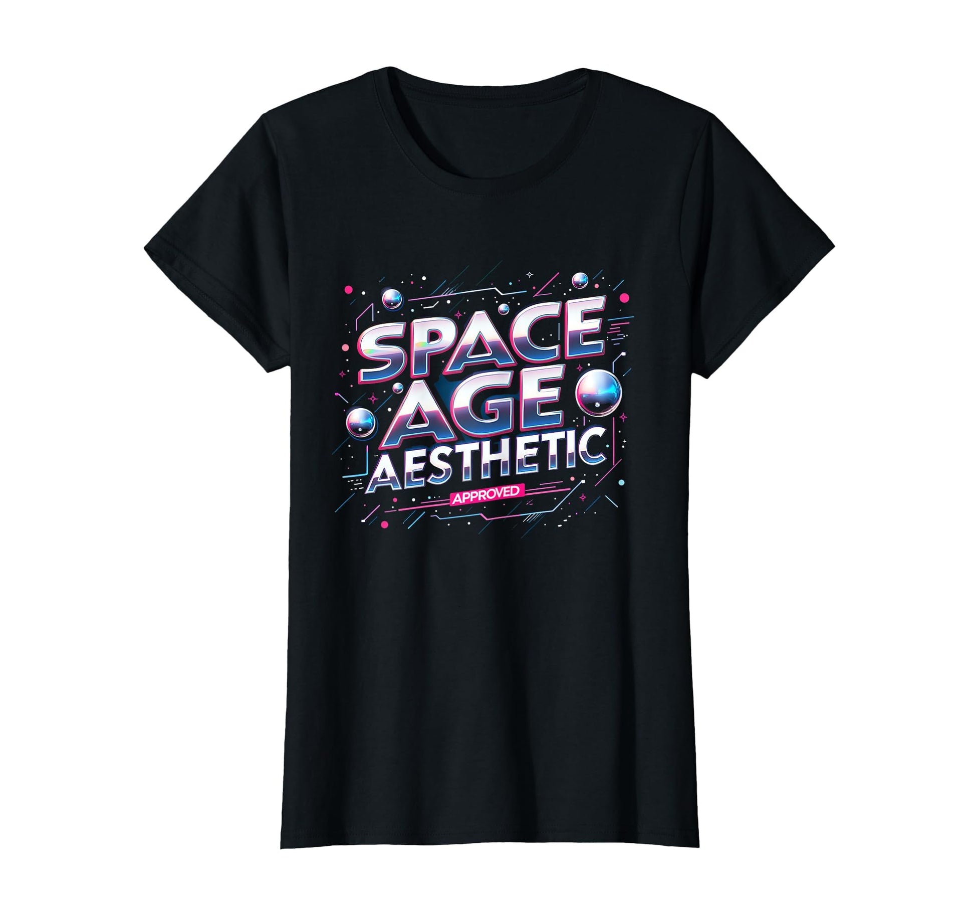 Space Age Aesthetic Approved Y2K T-Shirt - Minimalist Print Unisex - T-Shirt, Sweatshirt, Hoodie