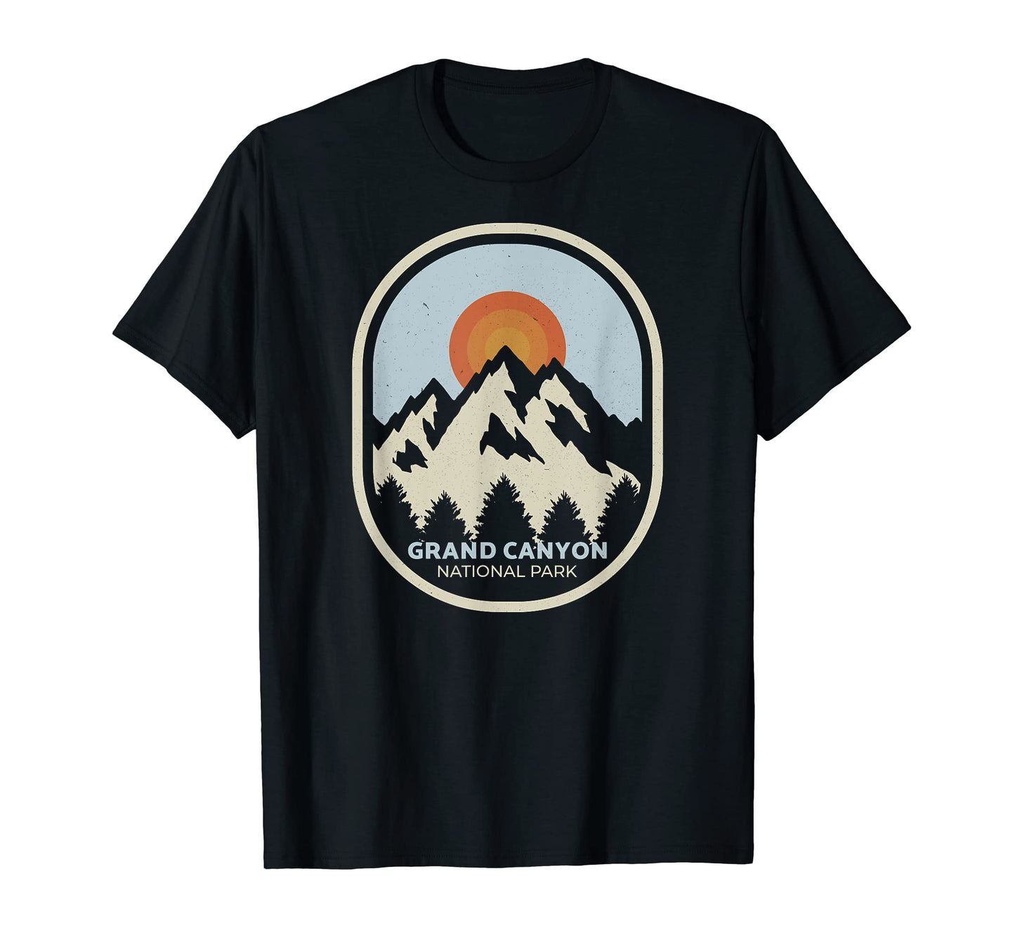 Grand Canyon National Park Sunset T-Shirt - Minimalist Print Men Women - T-Shirt, Sweatshirt, Hoodie